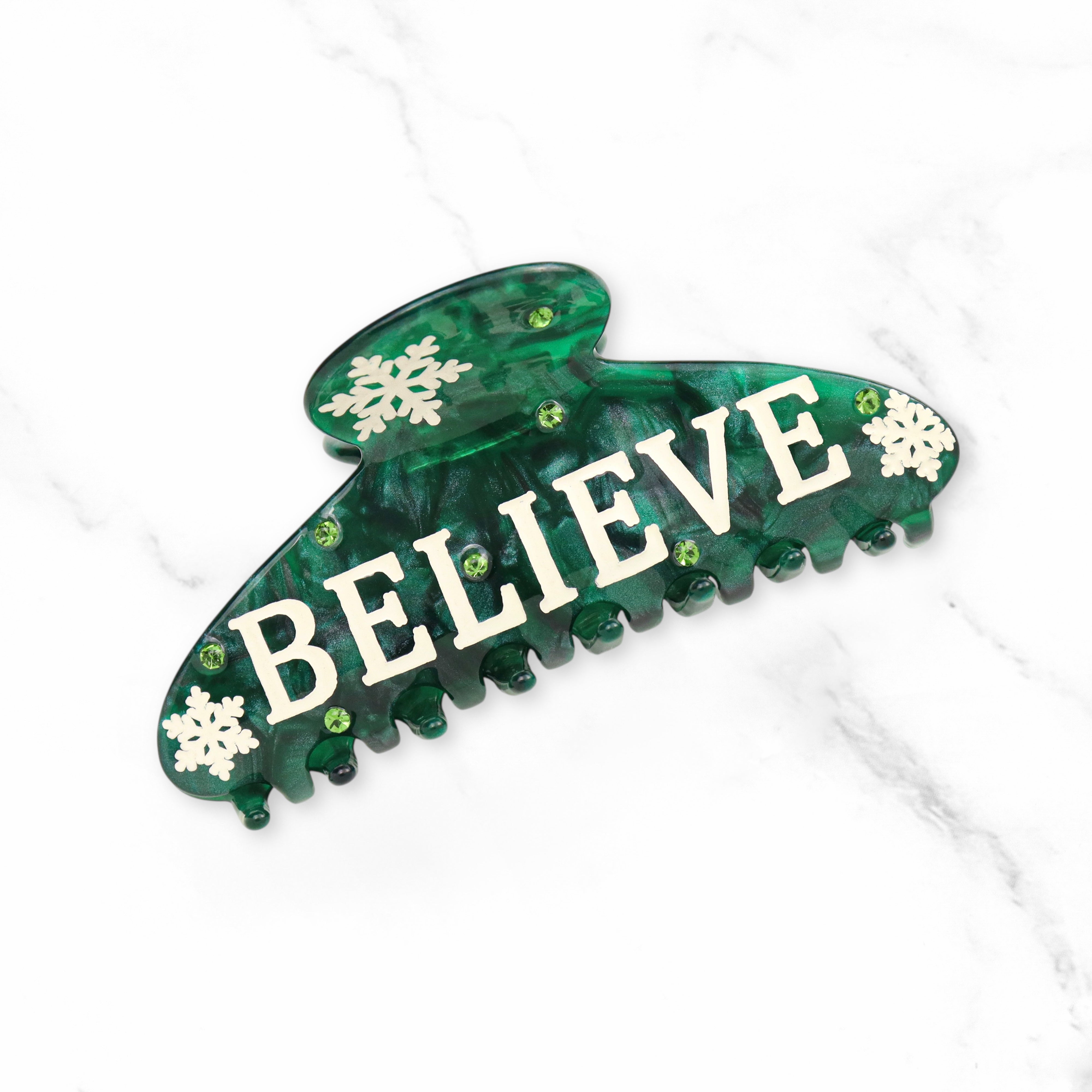 Claw Clip ~ Christmas Collection ~ Believe