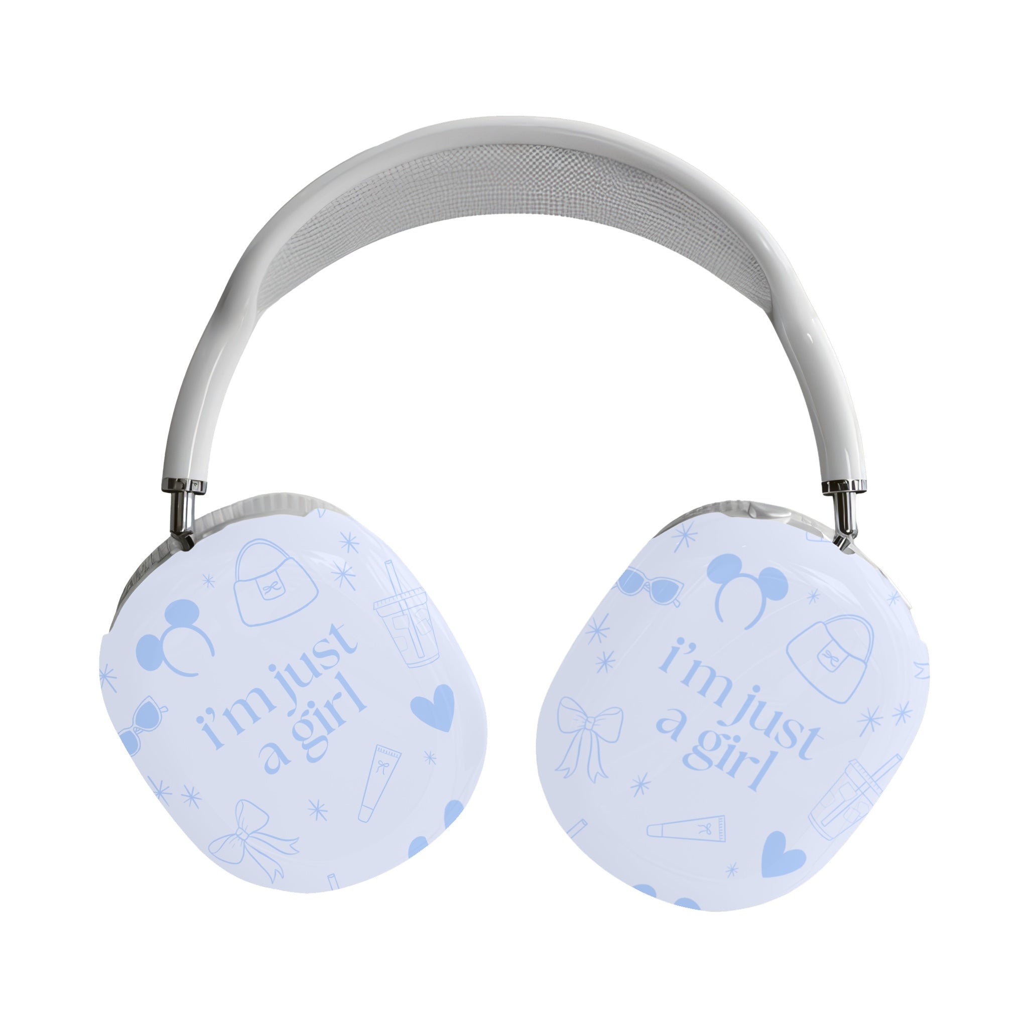 Air Pod Max Cases - I'm Just a Girl (blue)