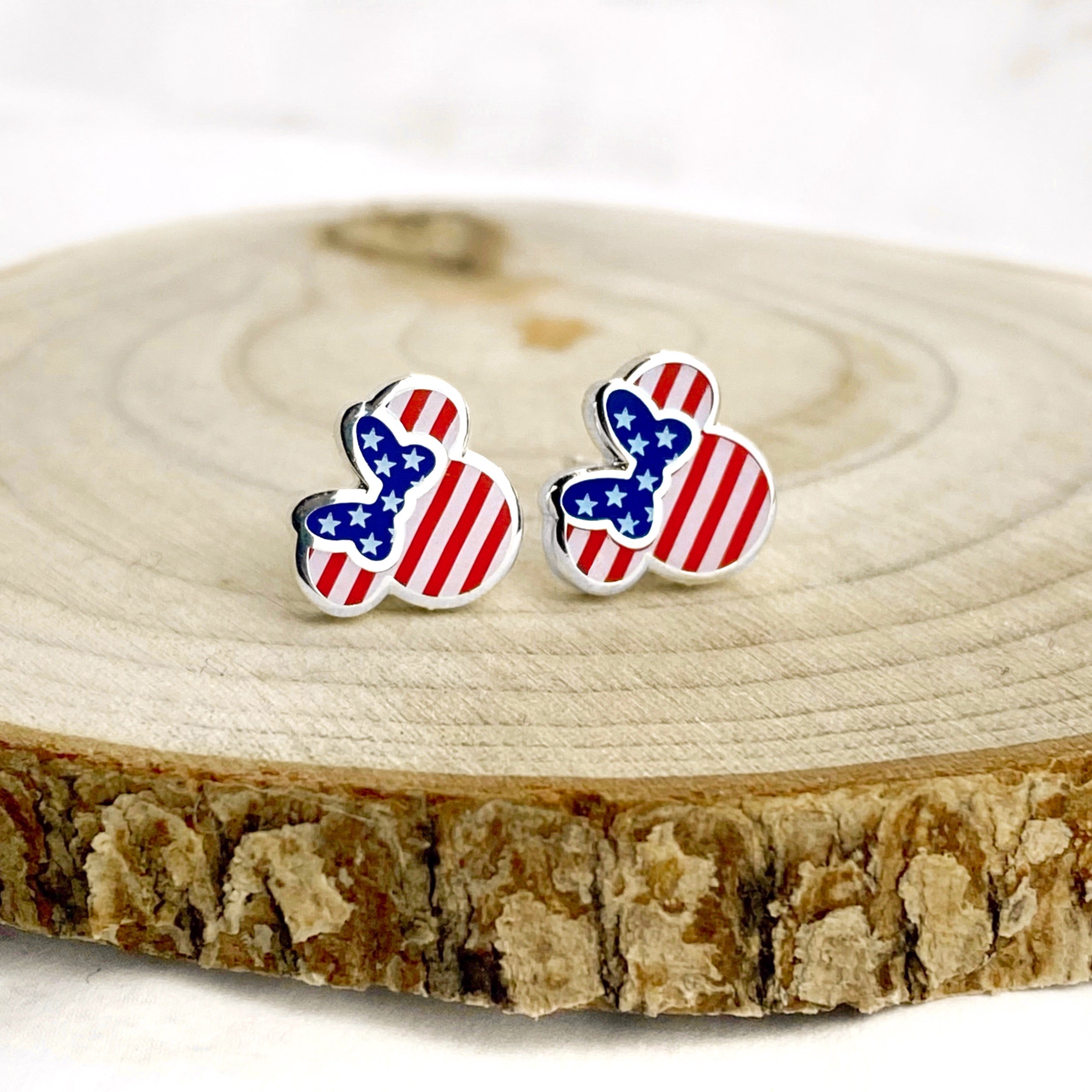Earrings - Miss Mouse - Americana