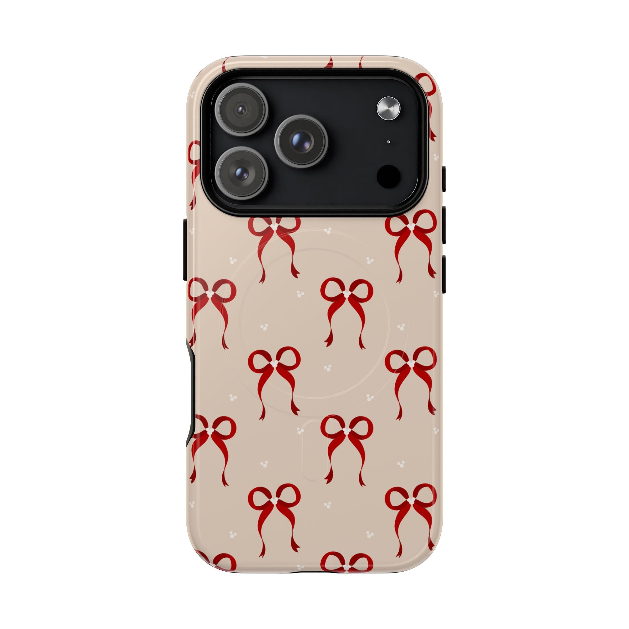 Phone Case - Holiday Dainty Bow (MagSafe)