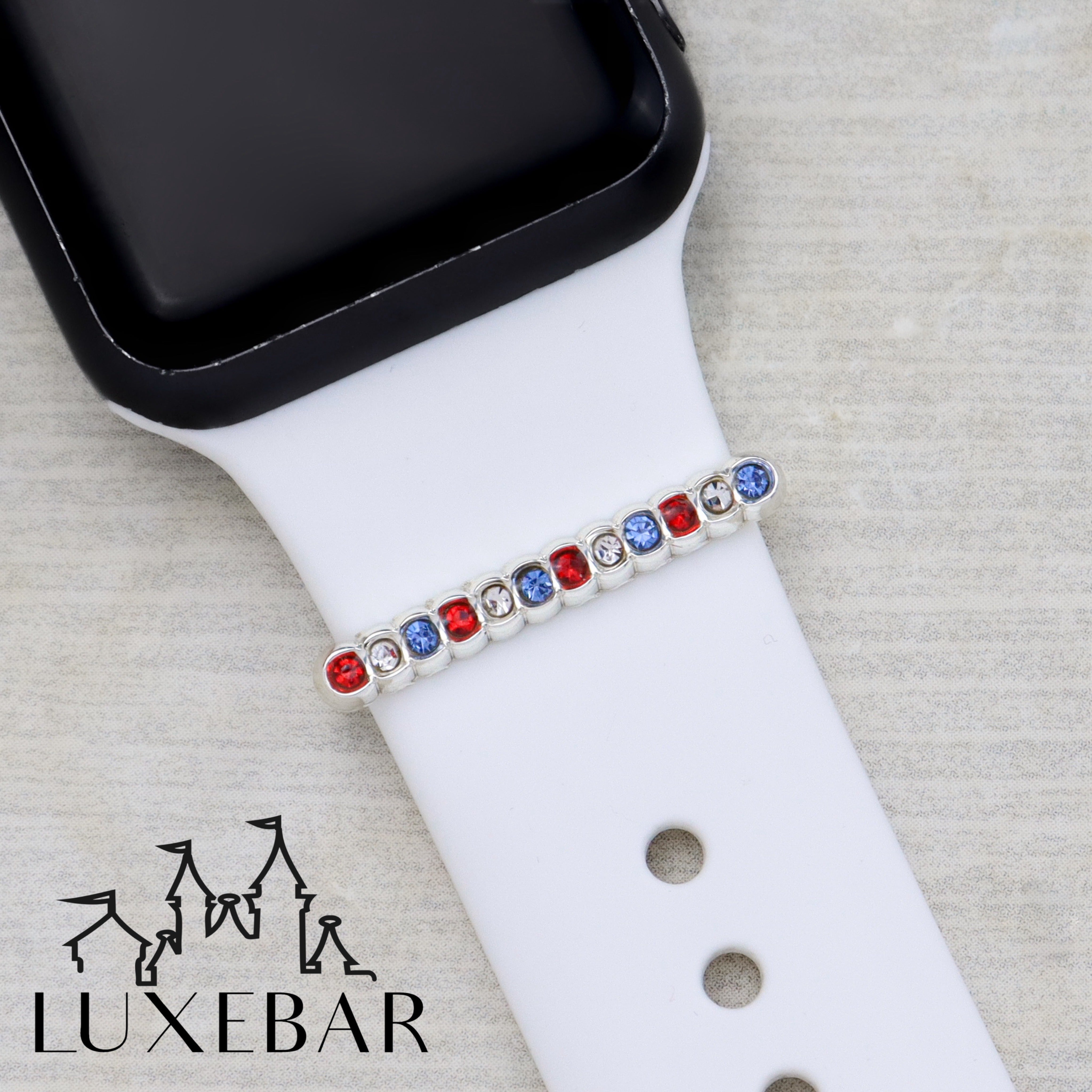 LuxeBar Sparkle ~ Dot Stacking Bar (Patriotic)