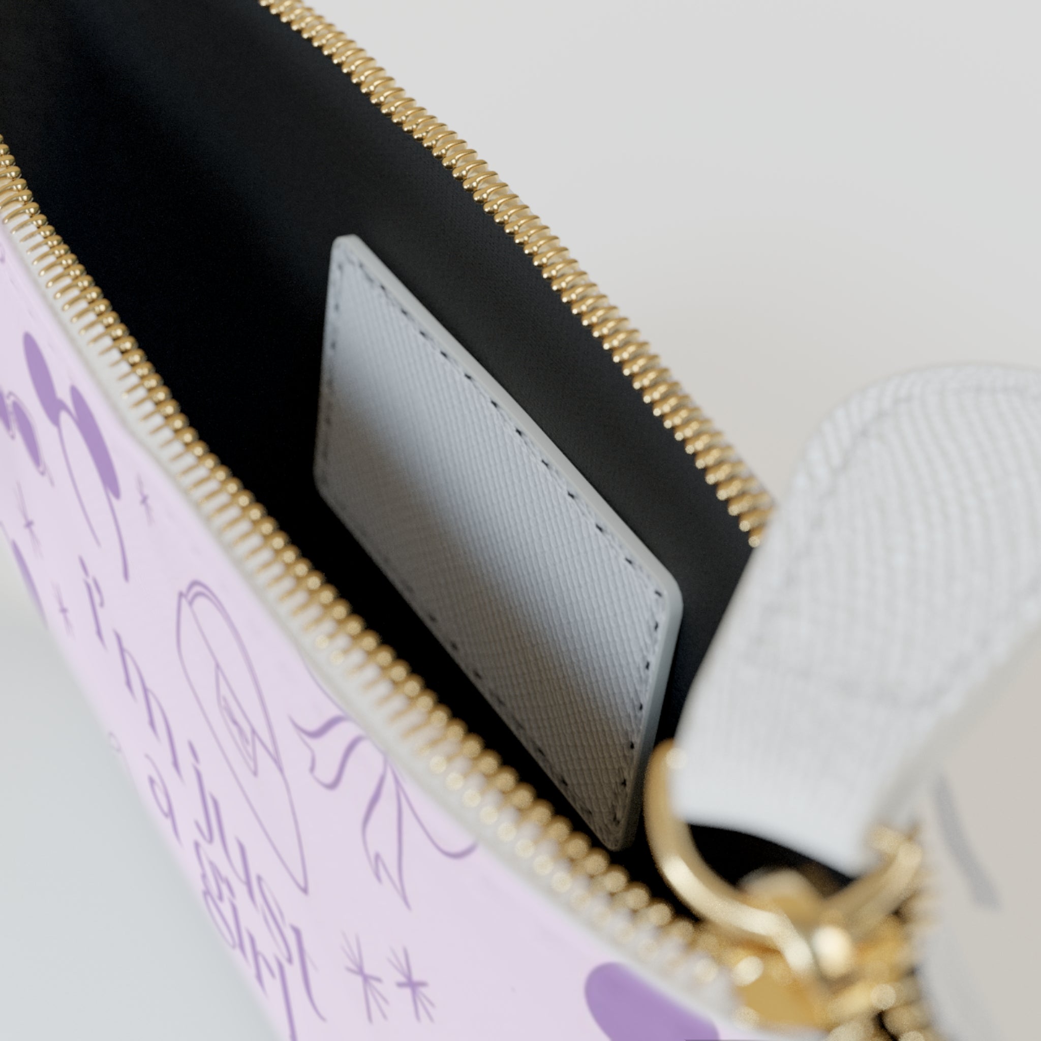 Small Pouch - I’m Just a Girl (purple)