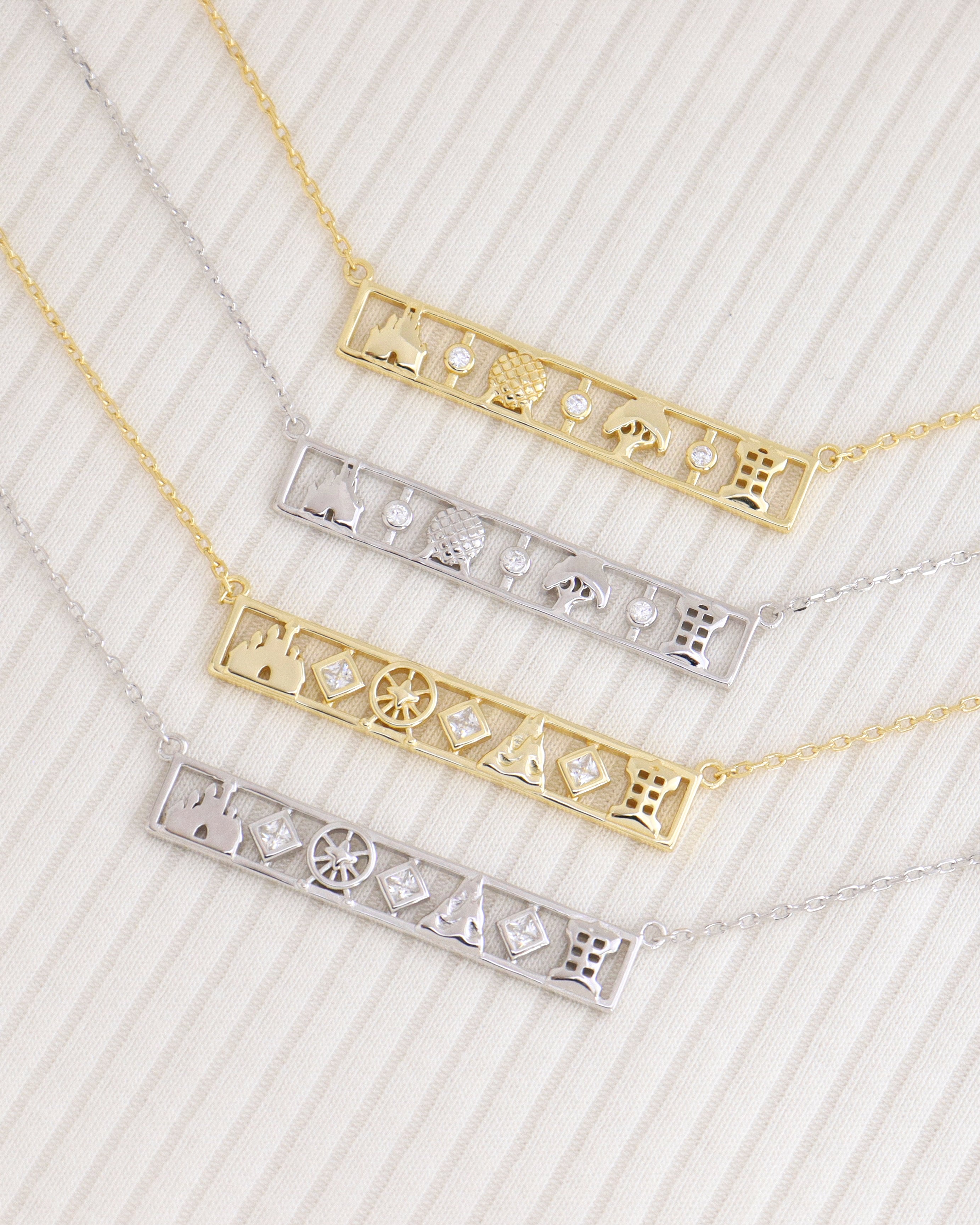 Necklace ~ Sterling Collection ~ Land and World