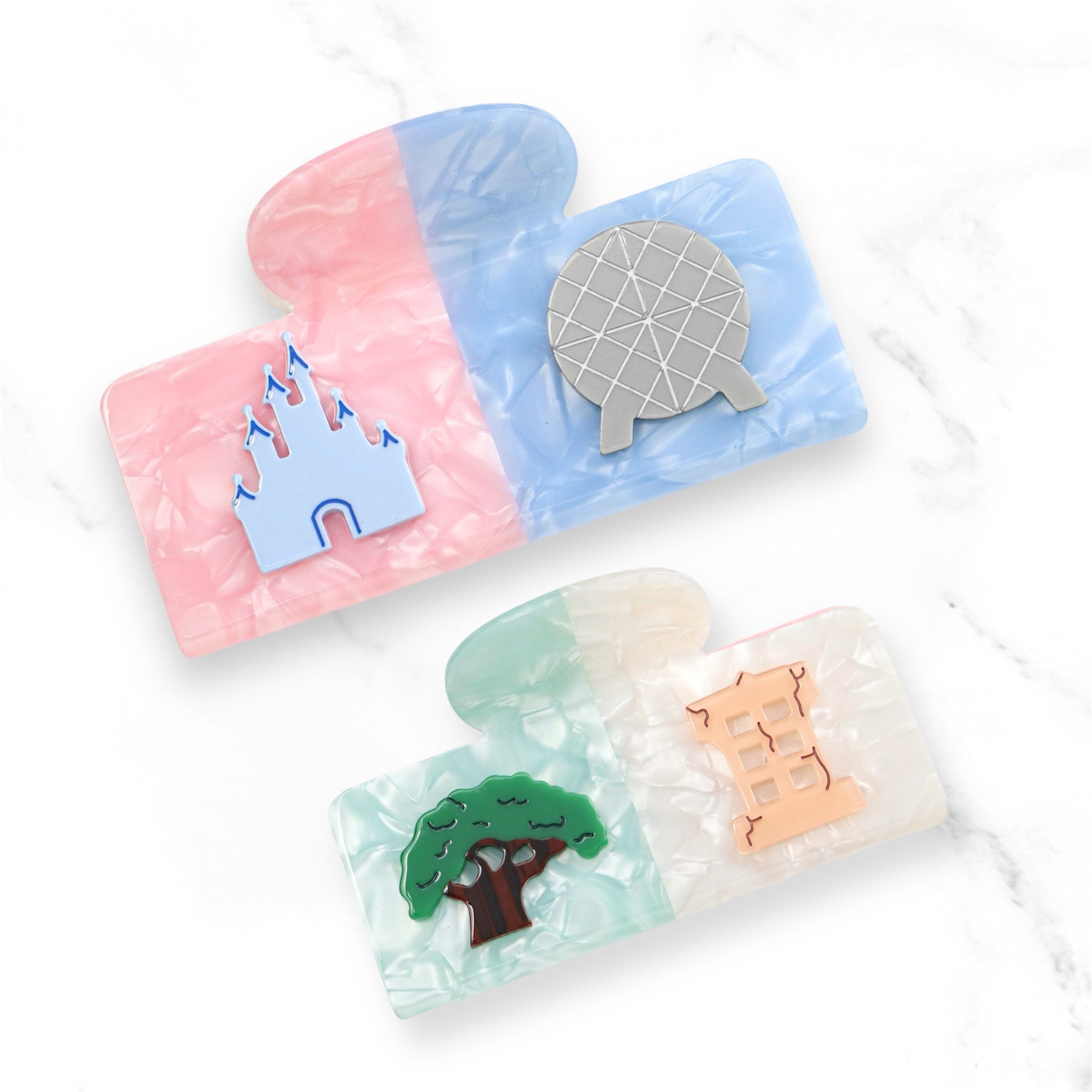 Claw Clip ~ Park Collection ~ 4 parks 1 WORLD