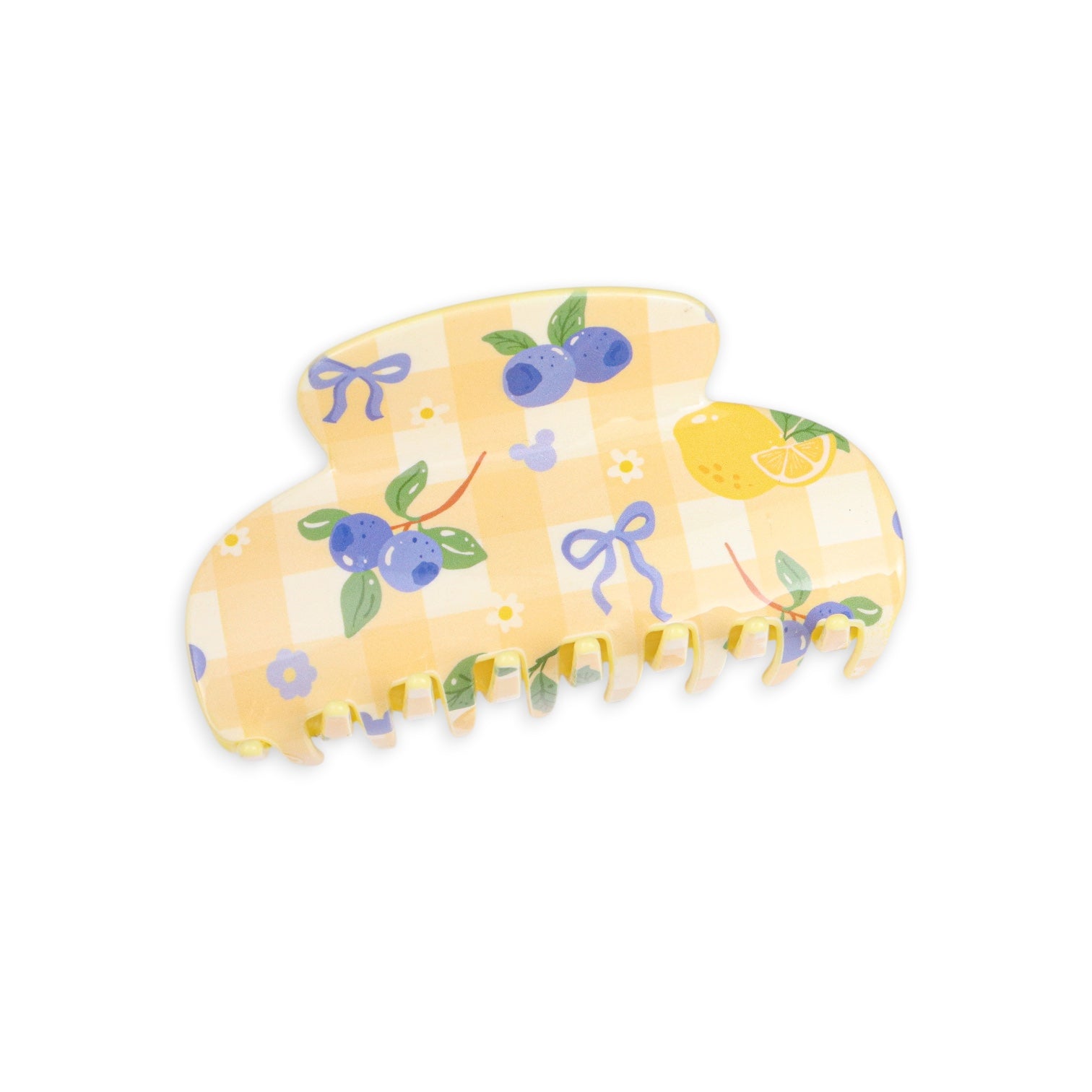 *Claw Clip ~ Fresh Picked ~ Yellow Gingham