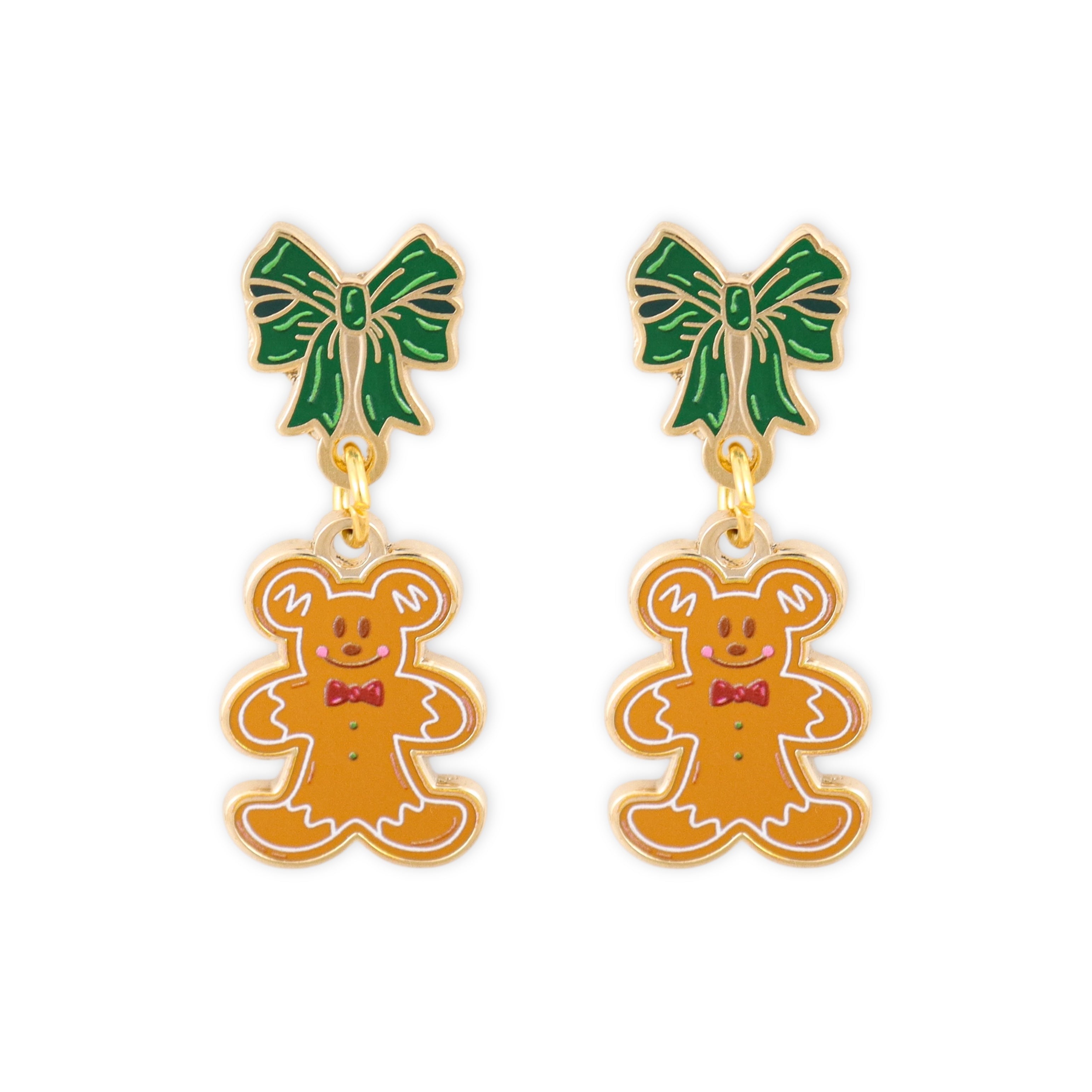 Earrings - Christmas Collection - Gingerbread Lane