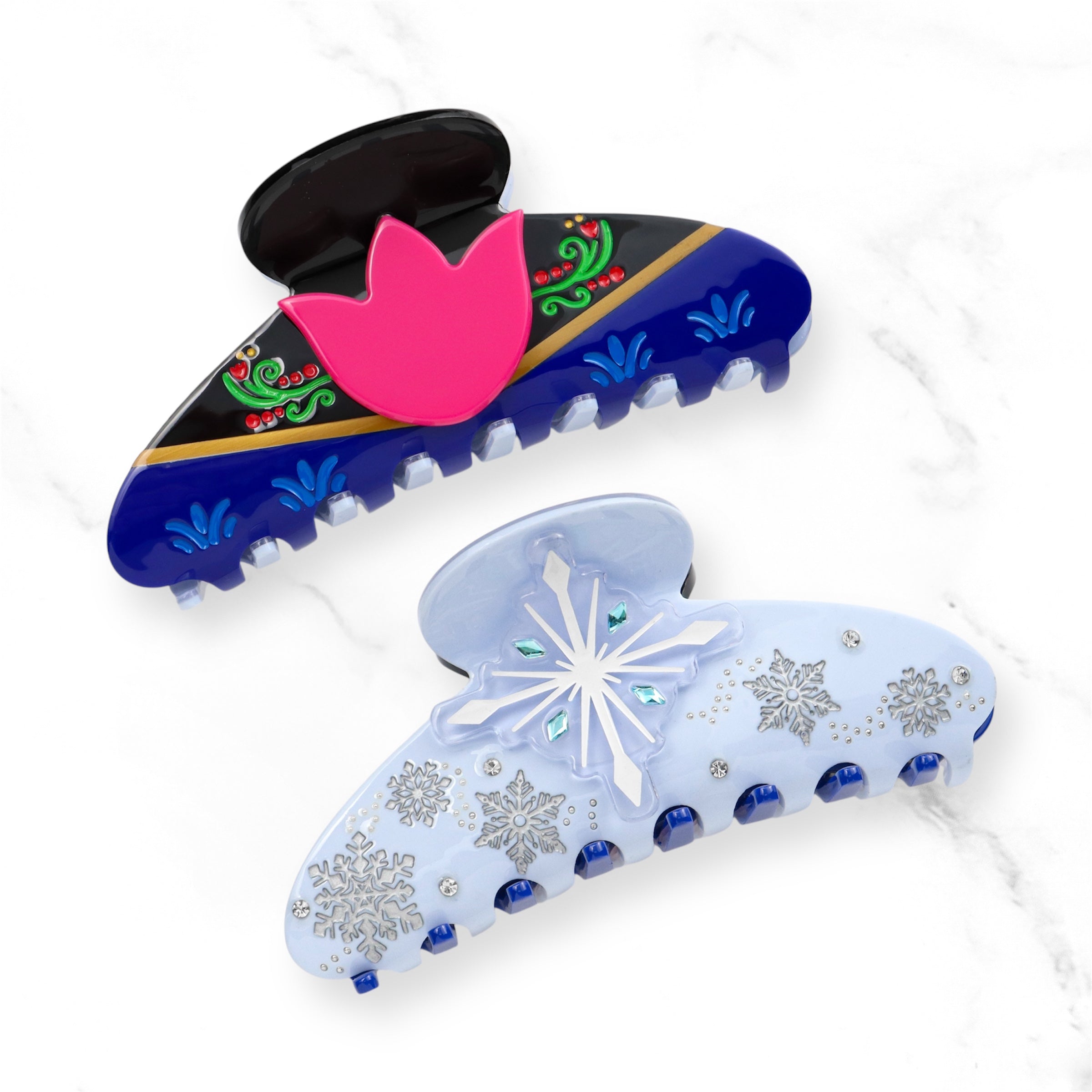 Claw Clip ~ Princess Collection ~ Anna and Elsa