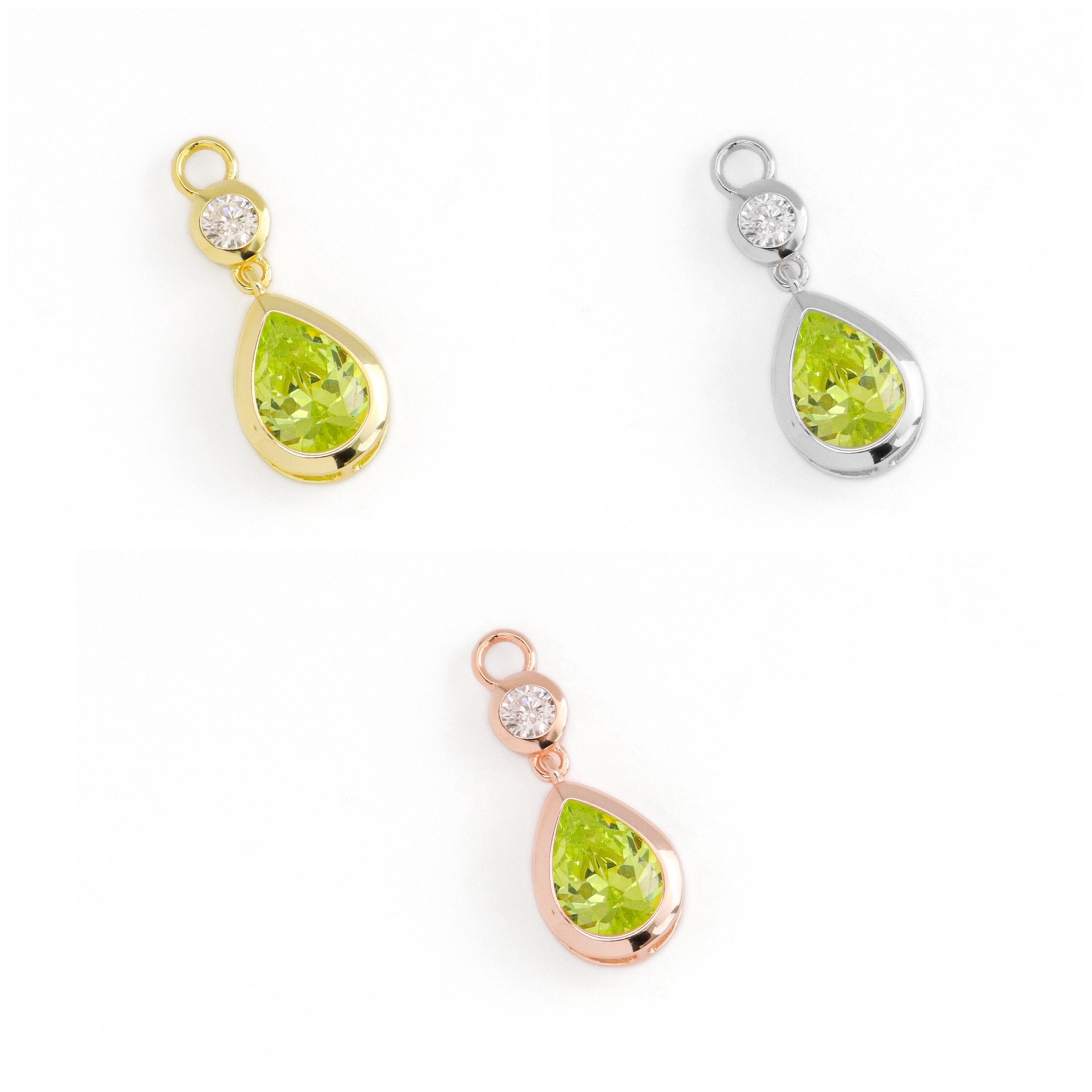 Earrings ~ Sterling Collection ~ Interchangeable Huggie Hoops ~ Princess Collection