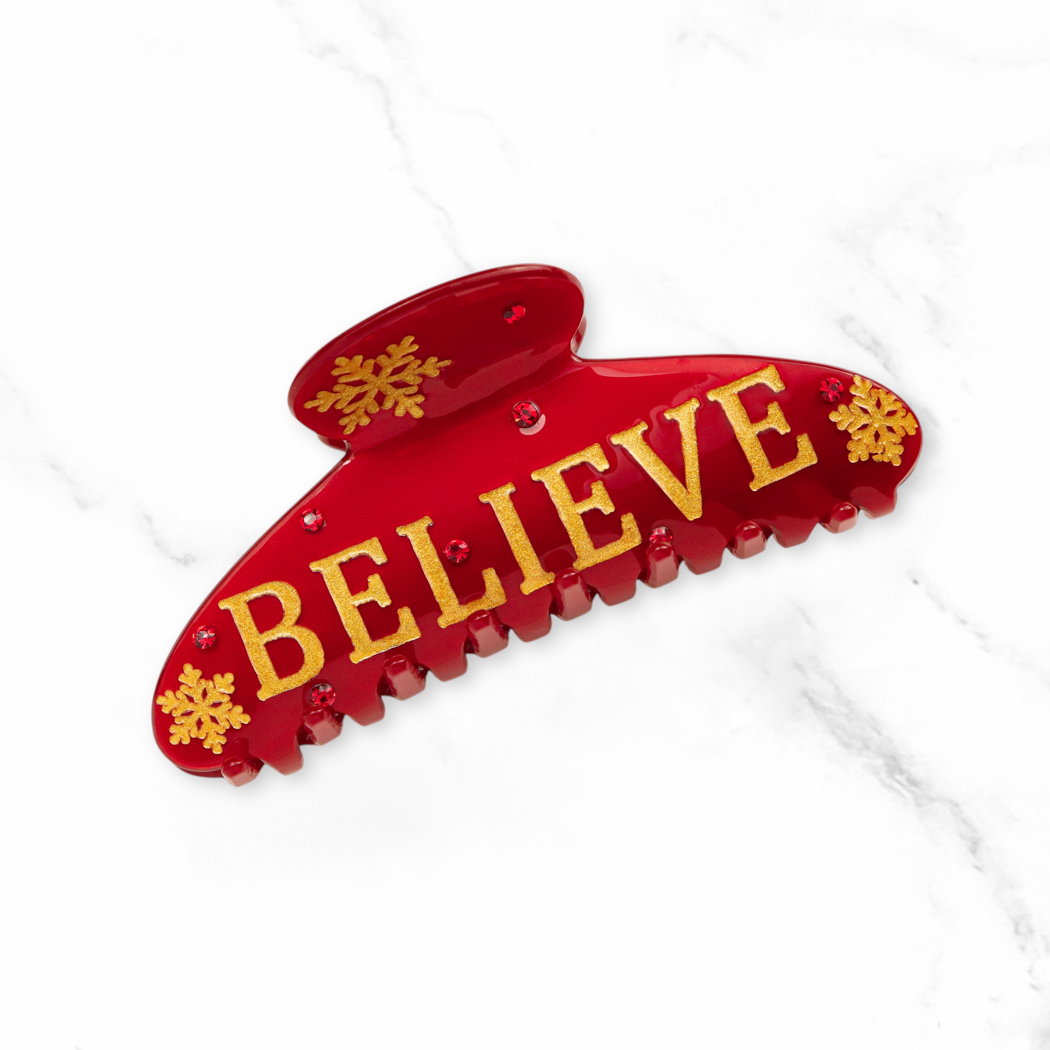 Claw Clip ~ Christmas Collection ~ Believe