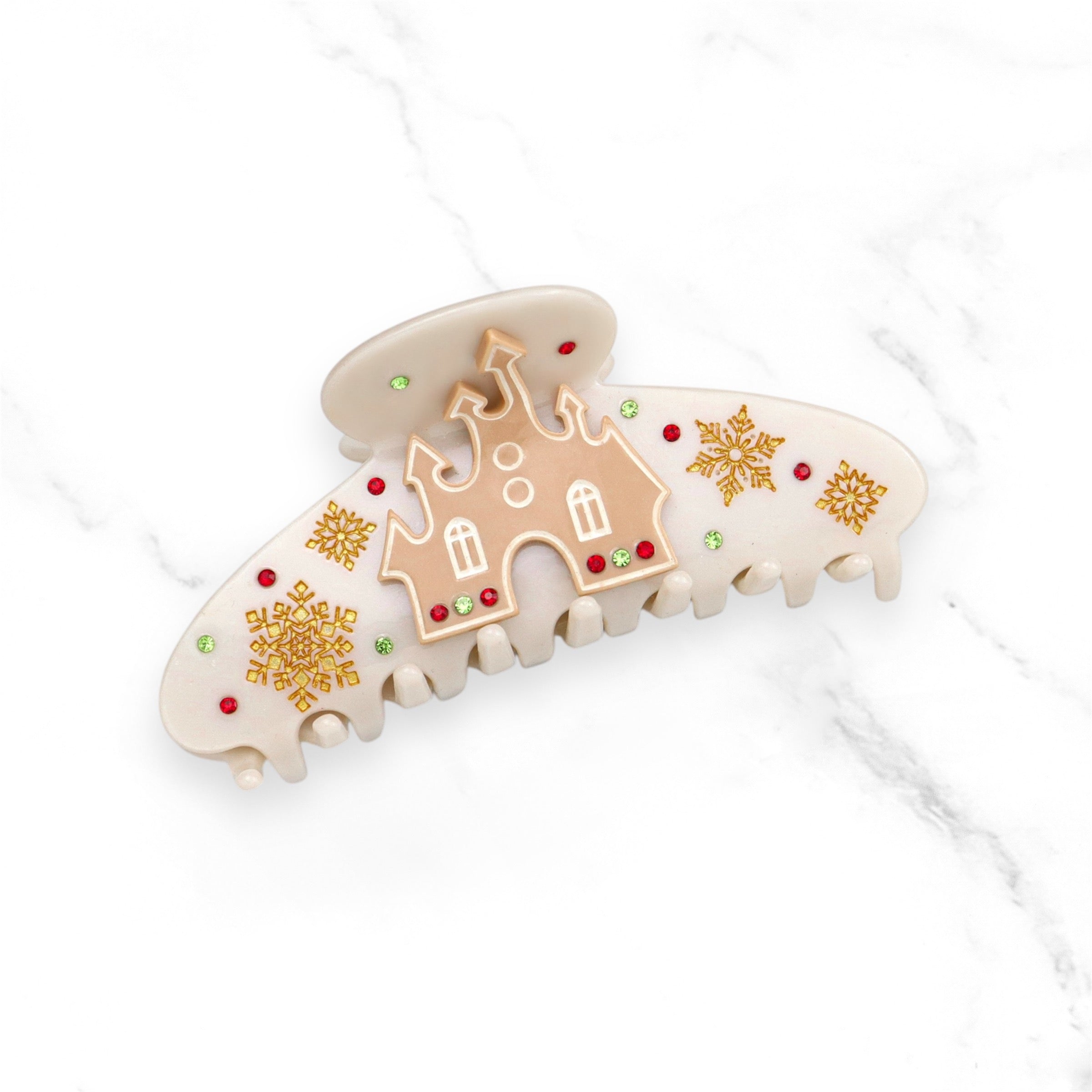 Claw Clip ~ Christmas ~ Holiday Castles