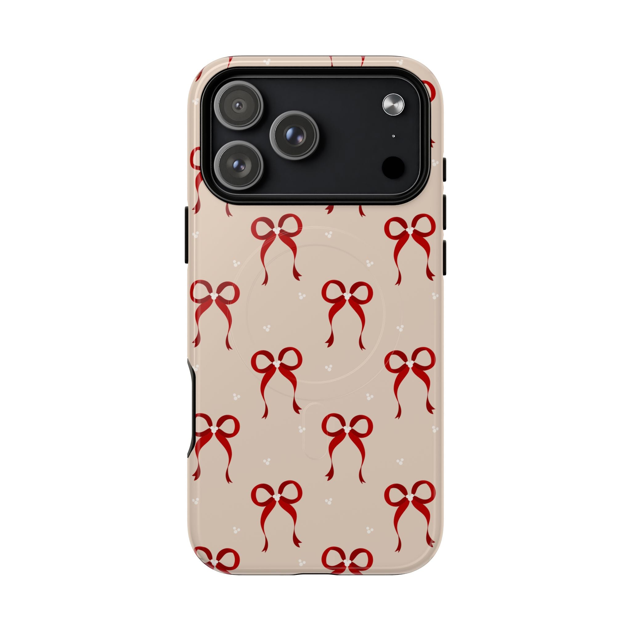 Phone Case - Holiday Dainty Bow (MagSafe)