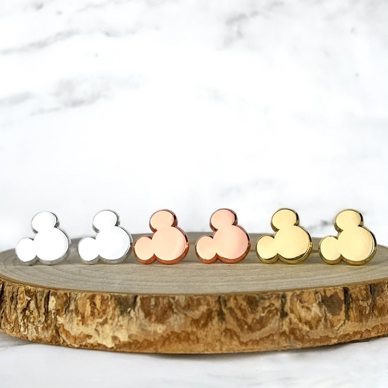 Earrings - Mouse Head