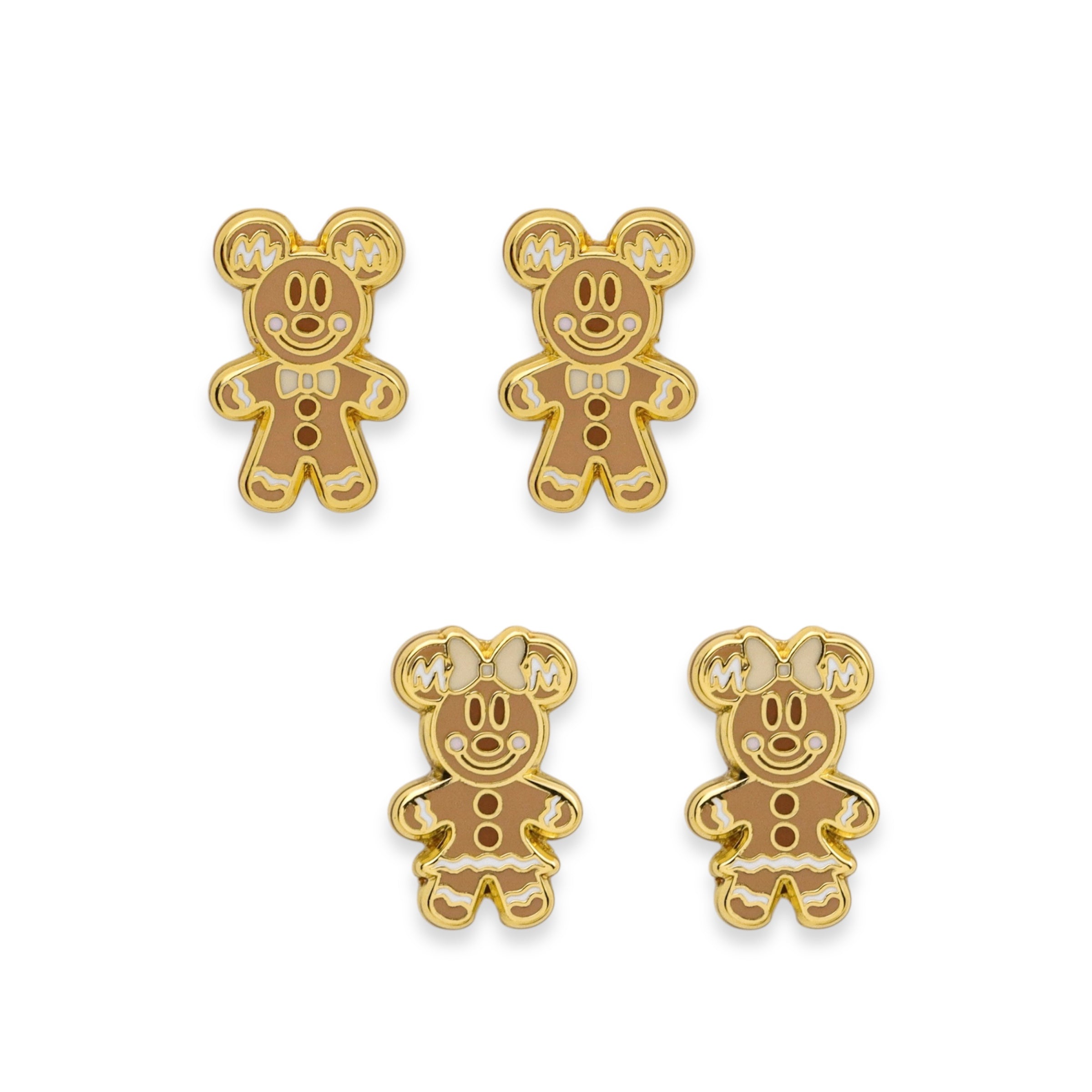 Earrings - Christmas Collection - Gingerbread Magic