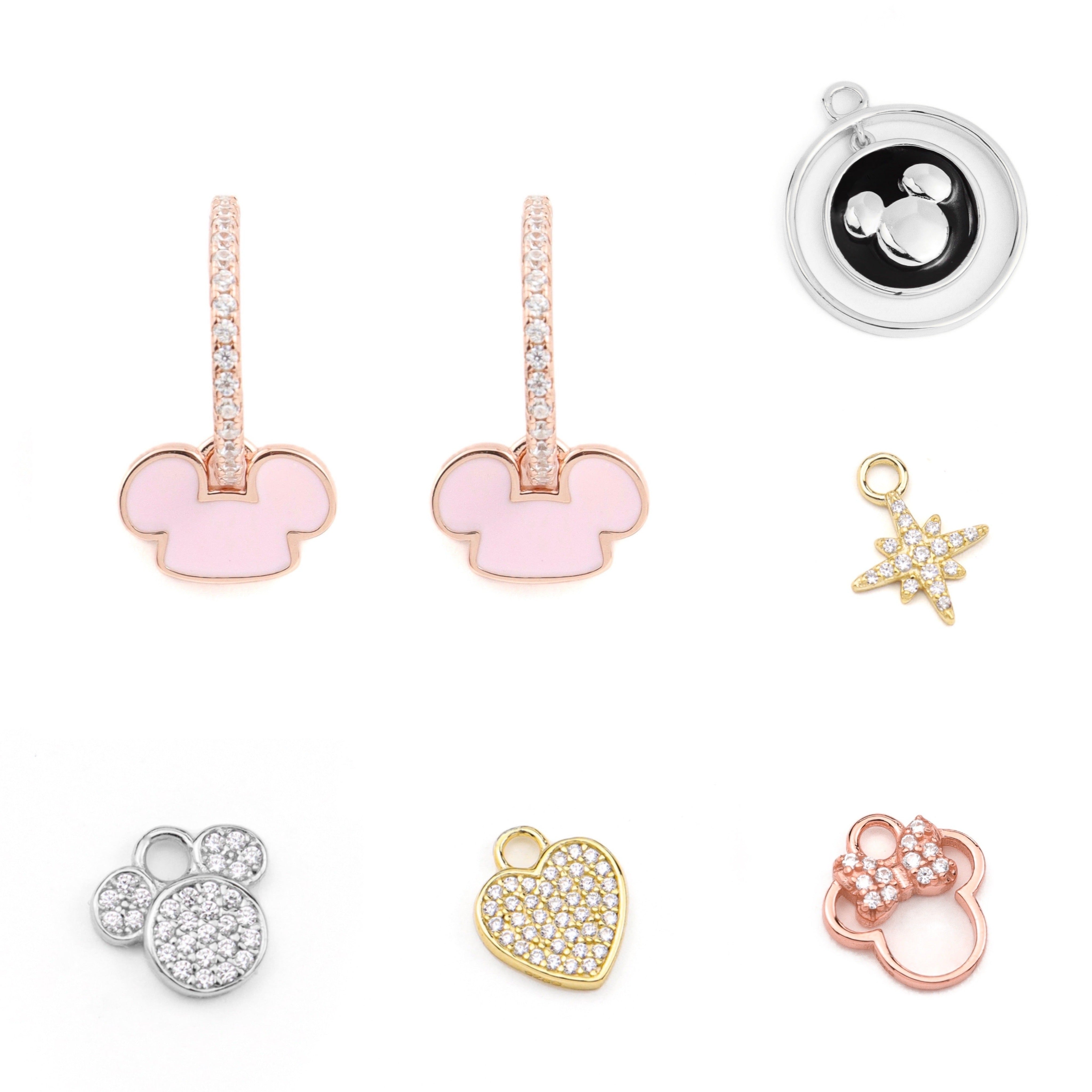 Earrings ~ Sterling Collection ~ Interchangeable Huggie Hoops ~ Magical Collection