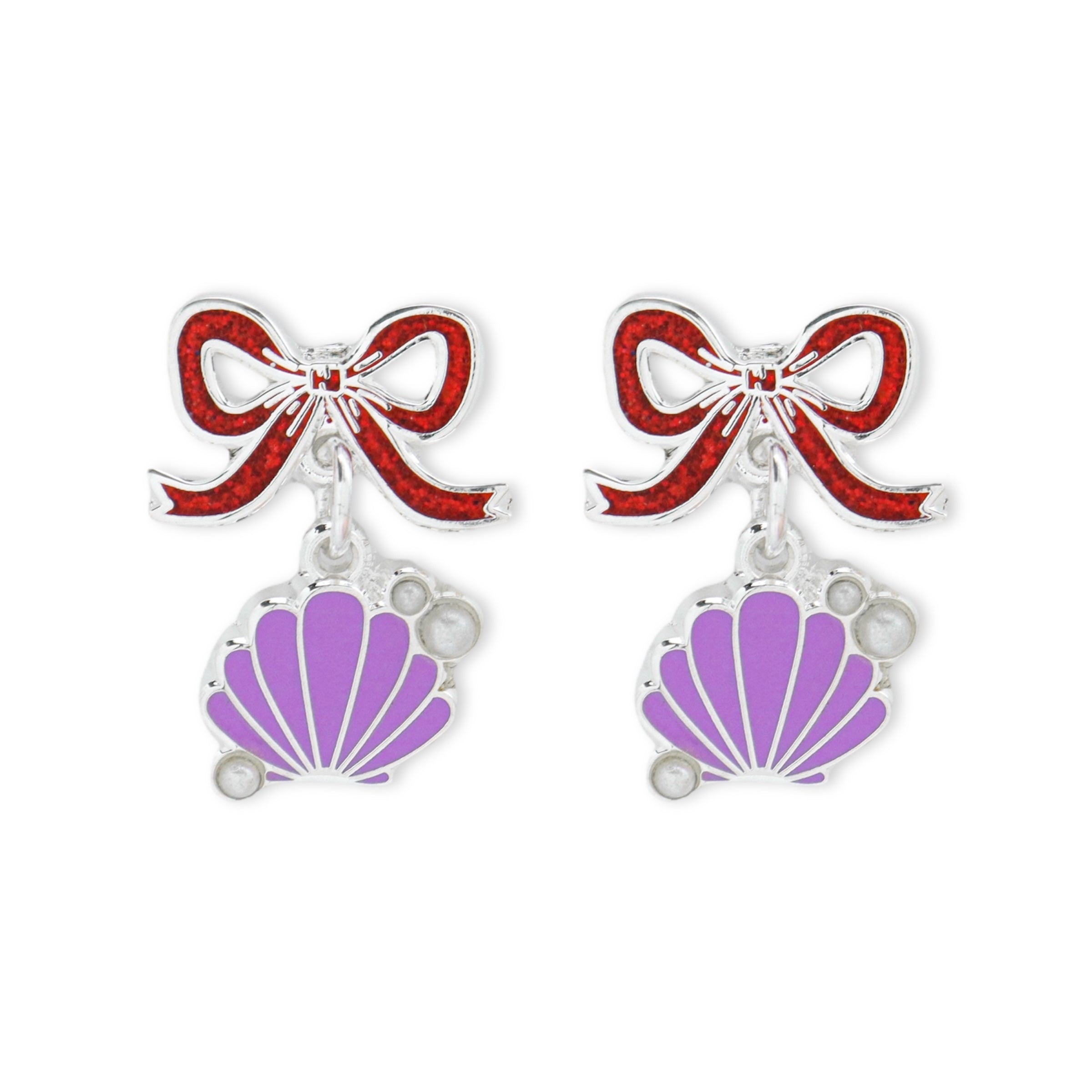 Earrings - Princess Collection - Bows and Ariel