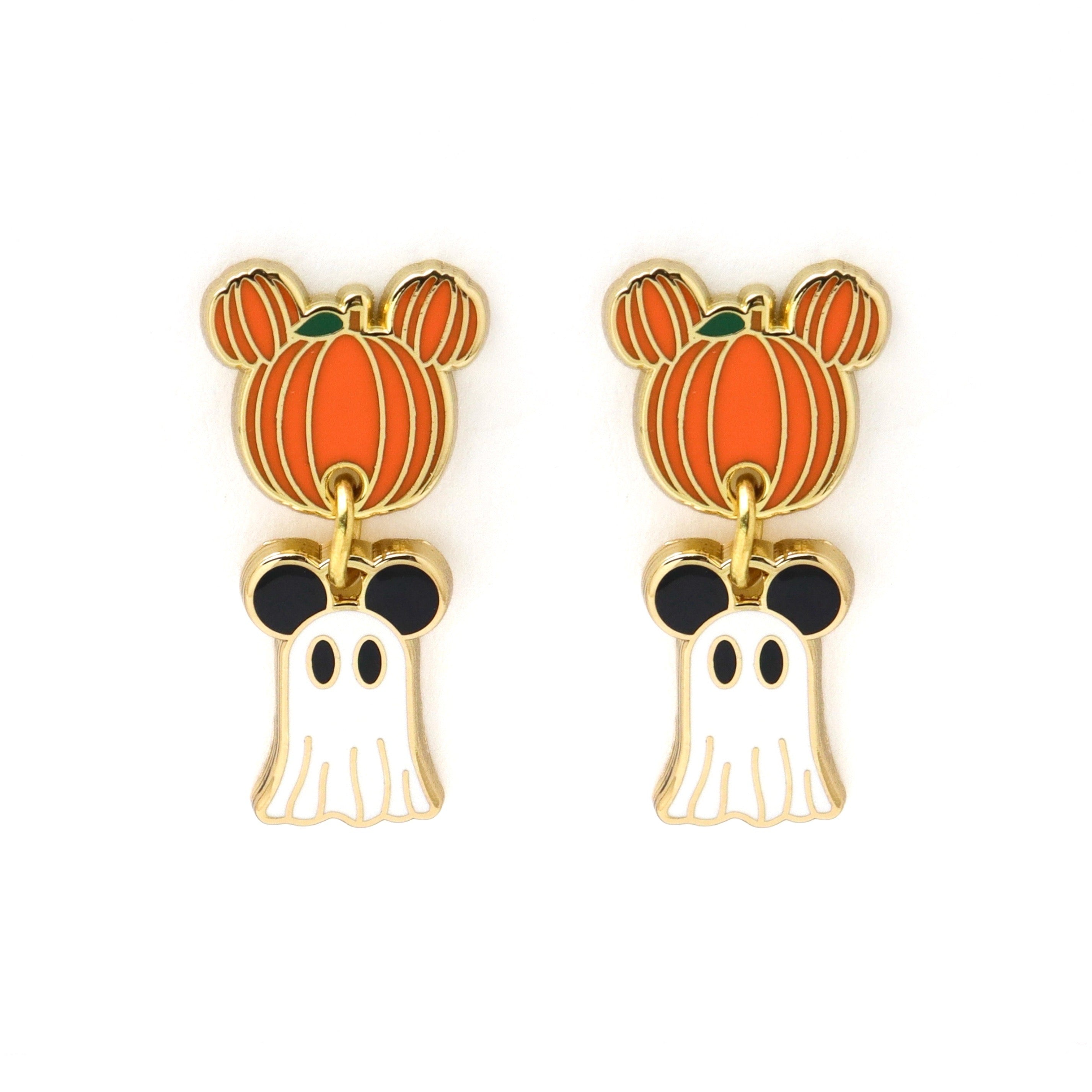 Earrings - Fall and Halloween Collection - Not So Scary Dangles