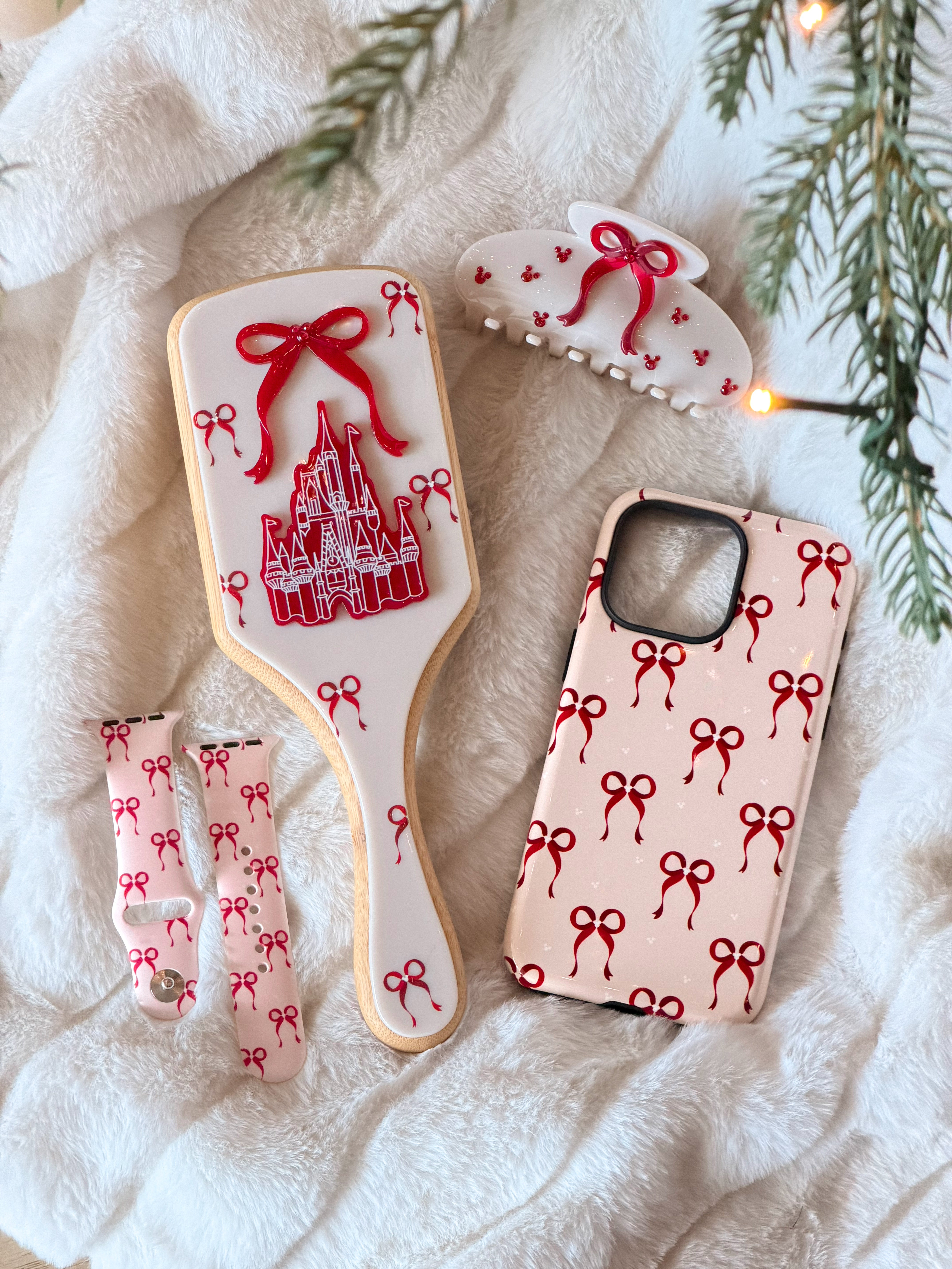 Brush ~ Christmas Collection ~ Holiday Dainty Bow