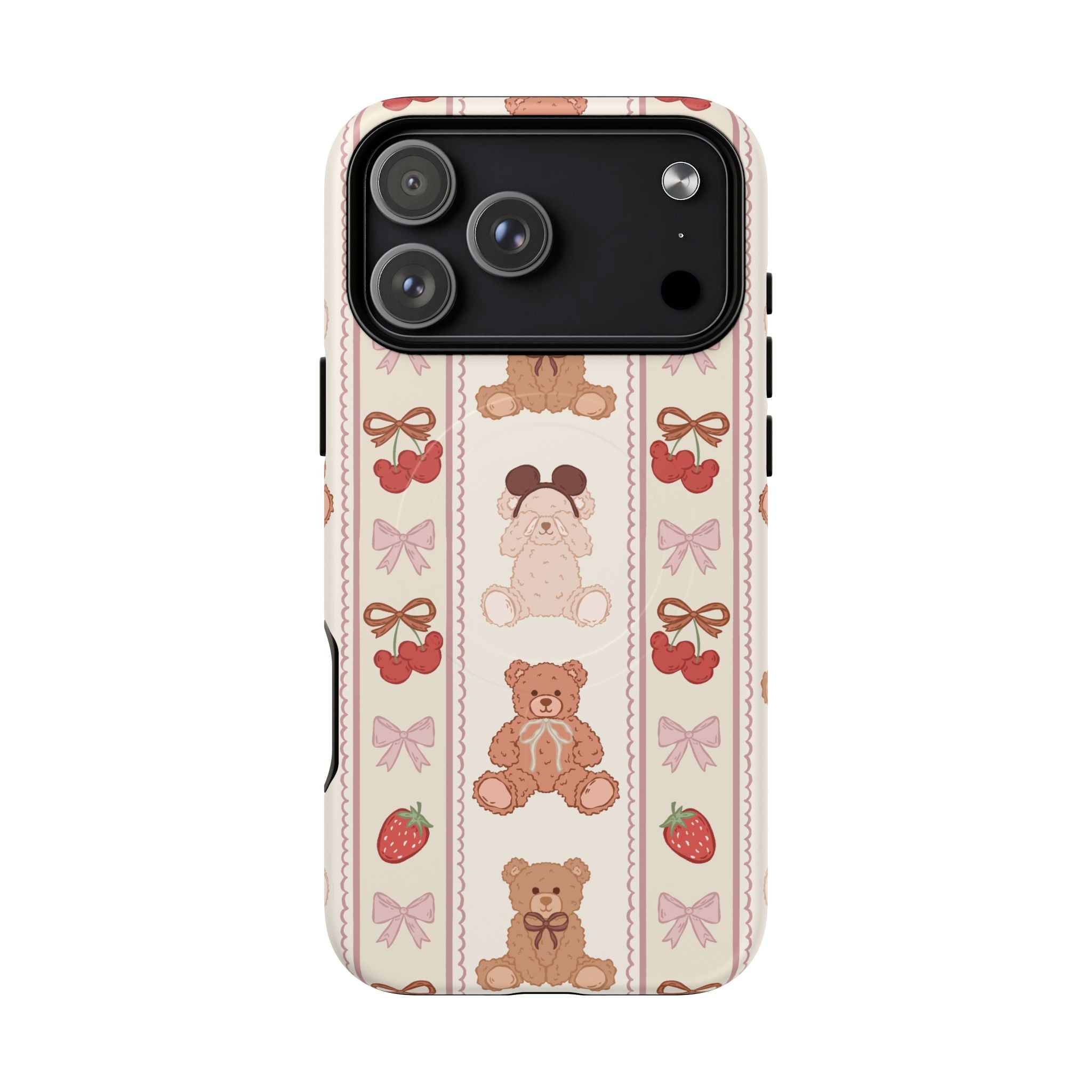 Phone Case - Beary Cherry ๐ (MAG SAFE)