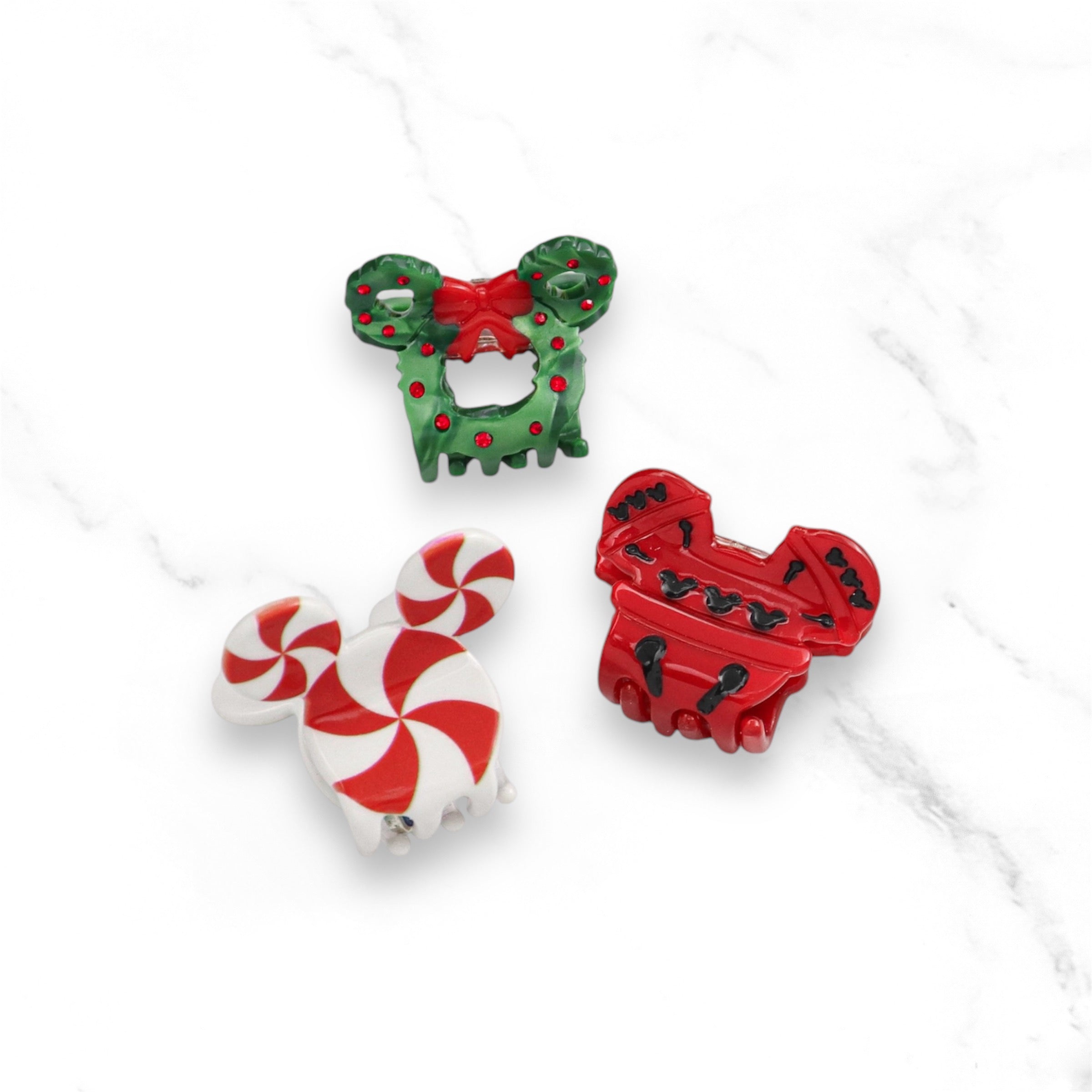 Claw Clip ~ Christmas ~ Mini Holiday Icons