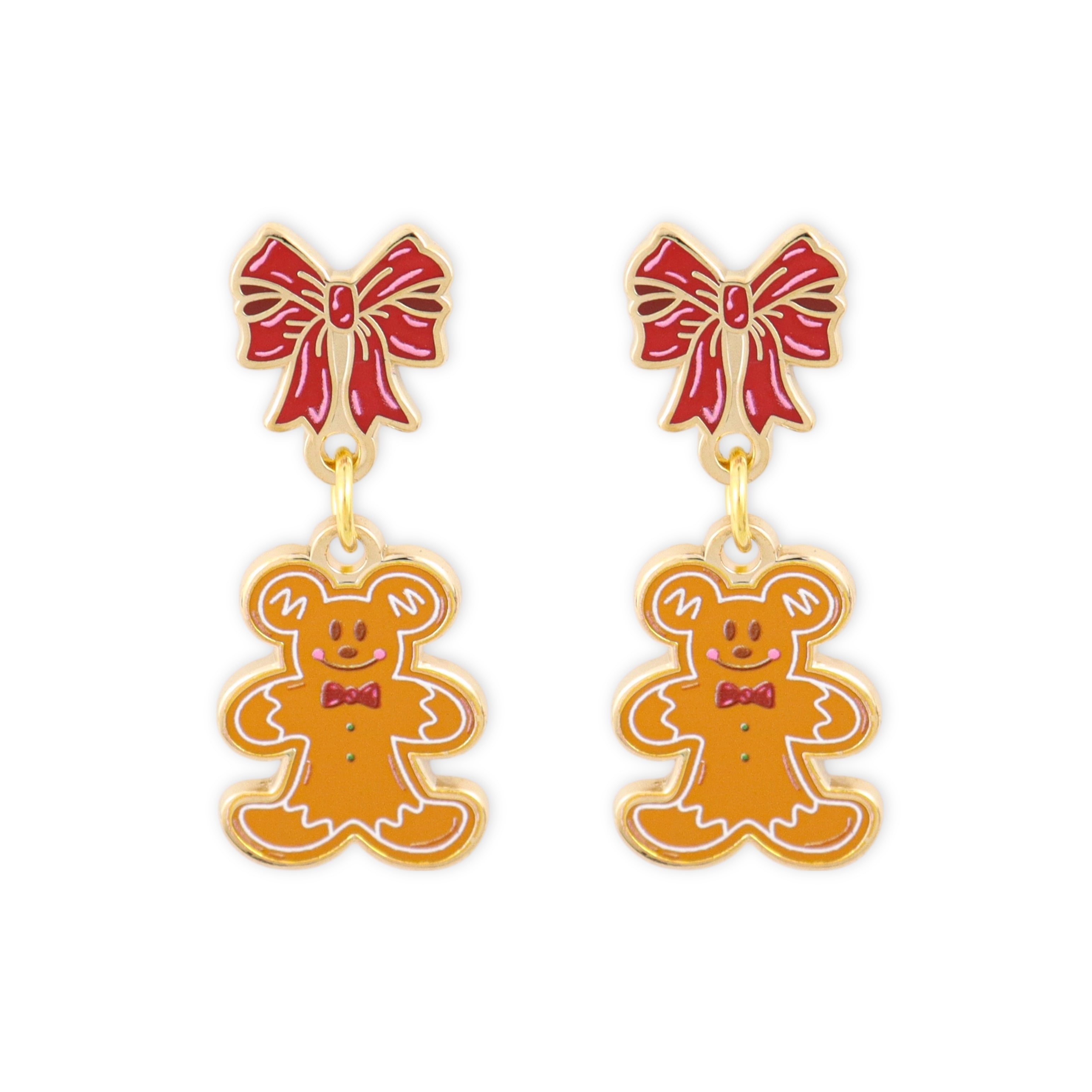 Earrings - Christmas Collection - Gingerbread Lane