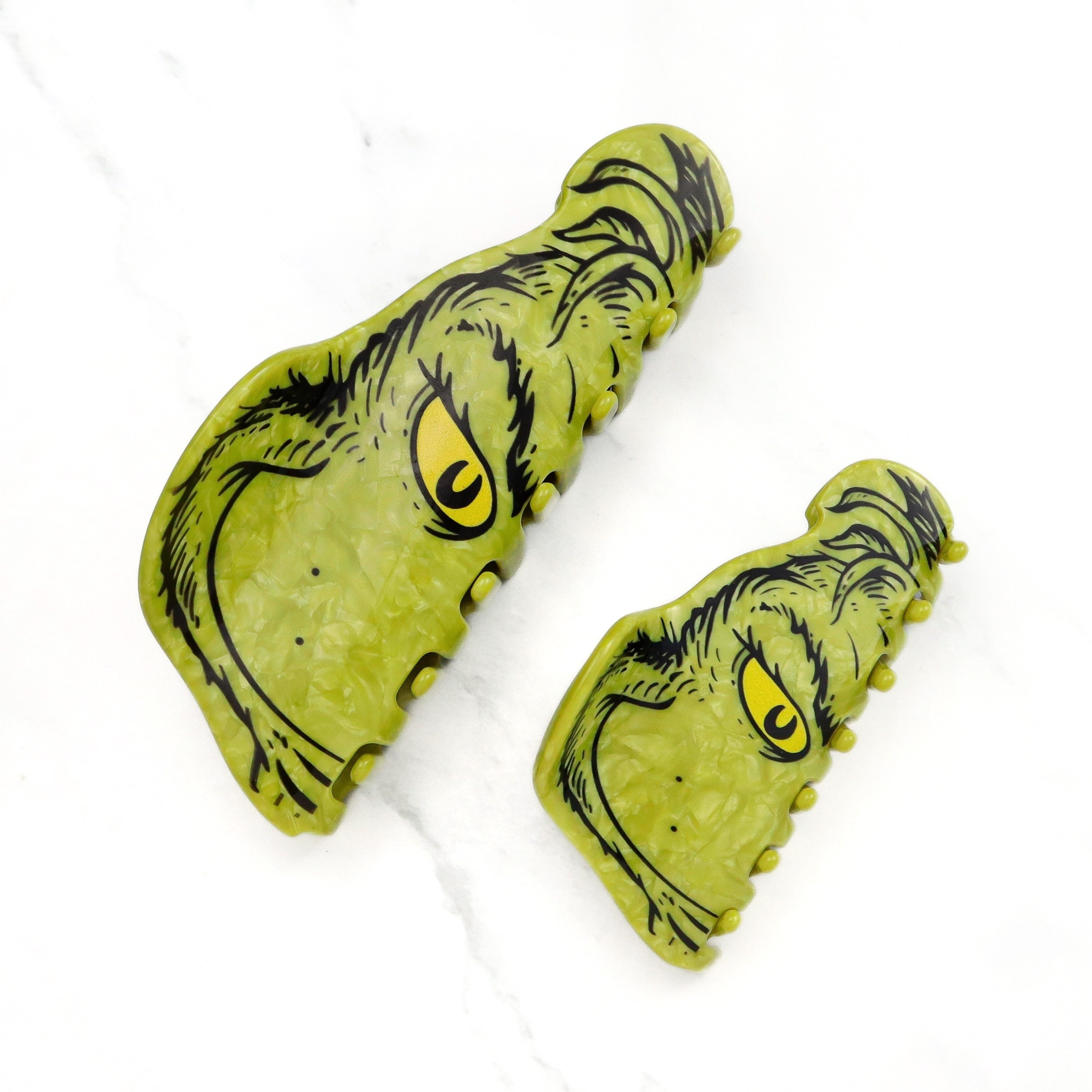 Claw Clip ~ Christmas ~ The Mean One