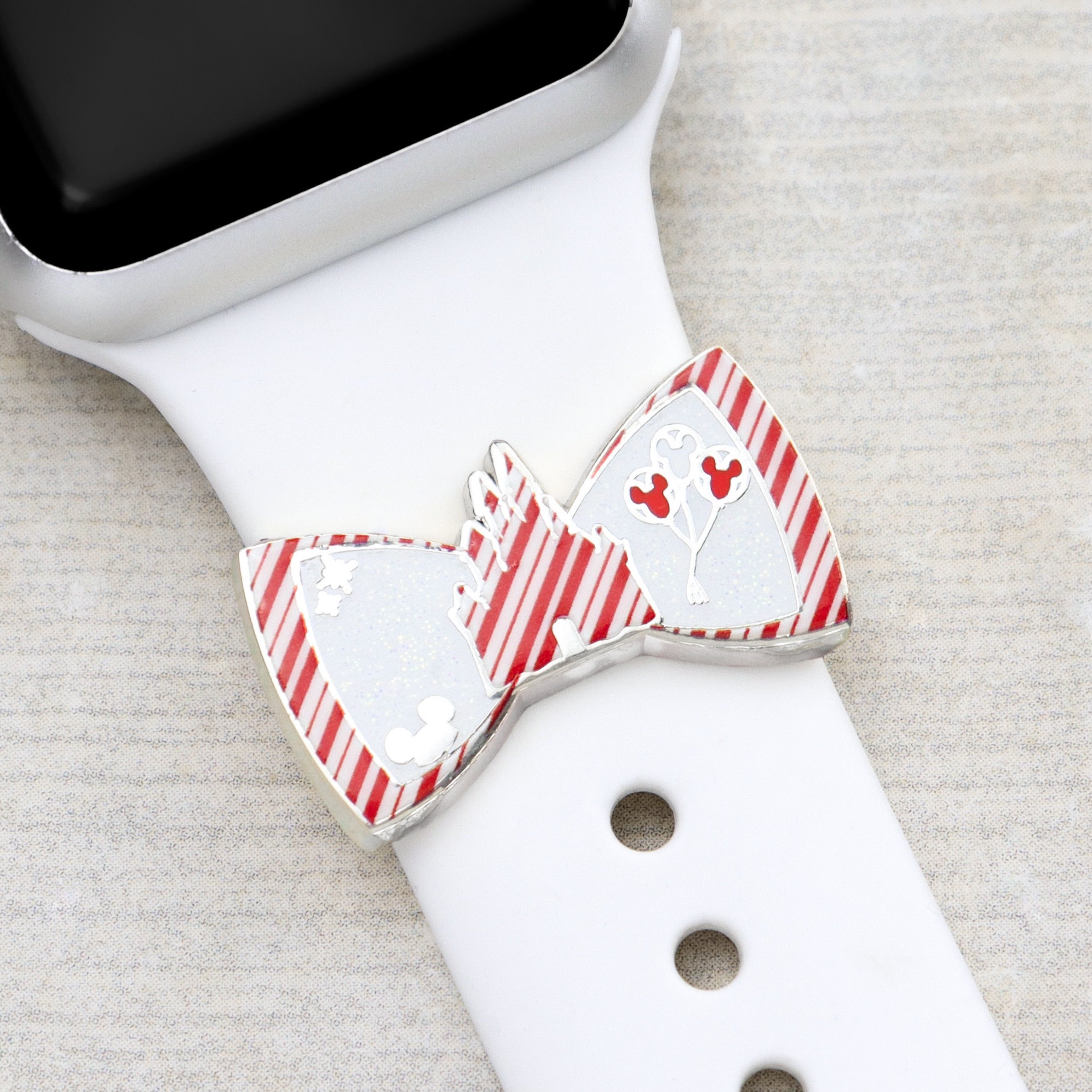 LuxeBar ~ Christmas Collection ~ Connie's Bow - Peppermint Dreams