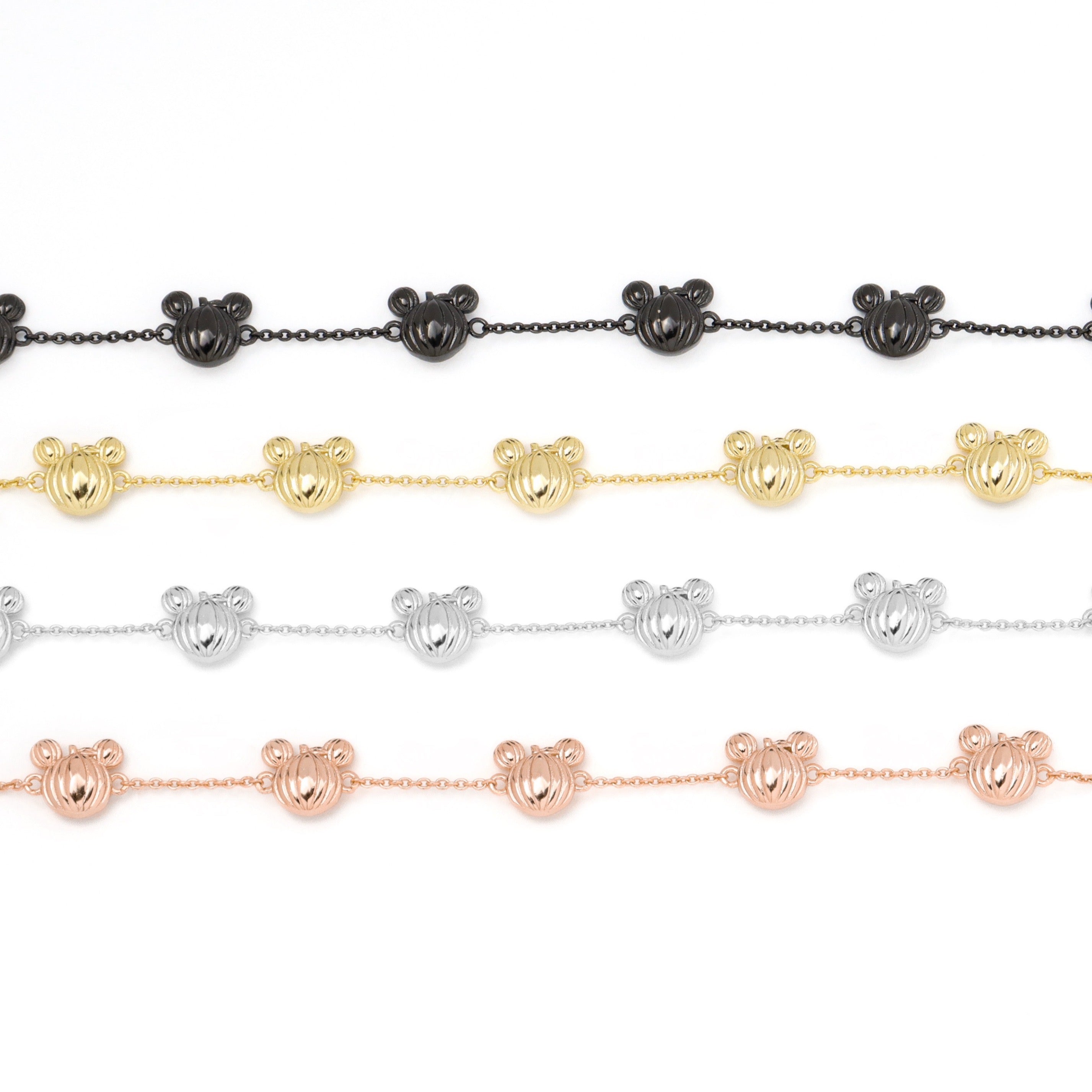 Bracelet ~ Sterling Collection ~ Magical Pumpkin