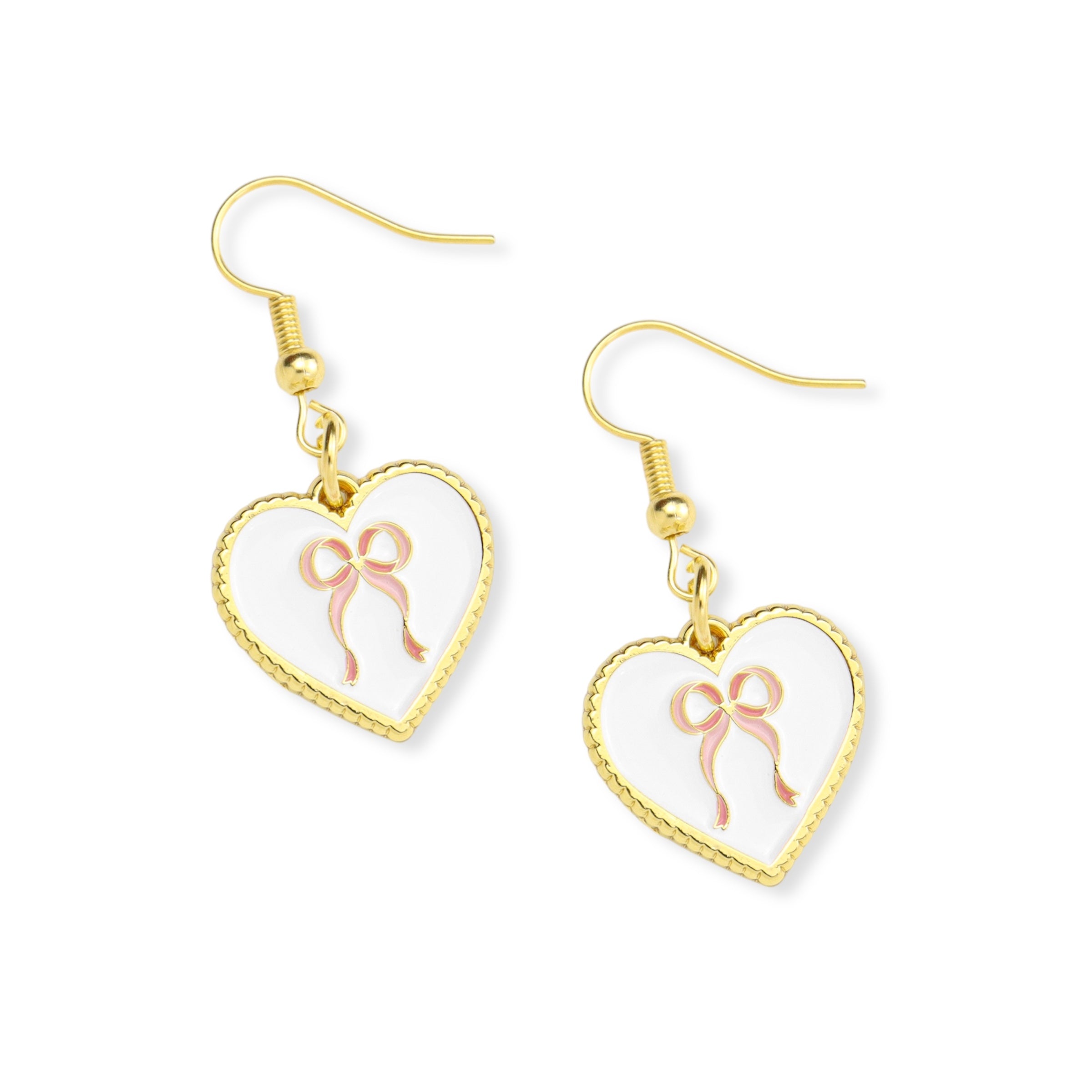 Earrings - Dainty Bow Dangles