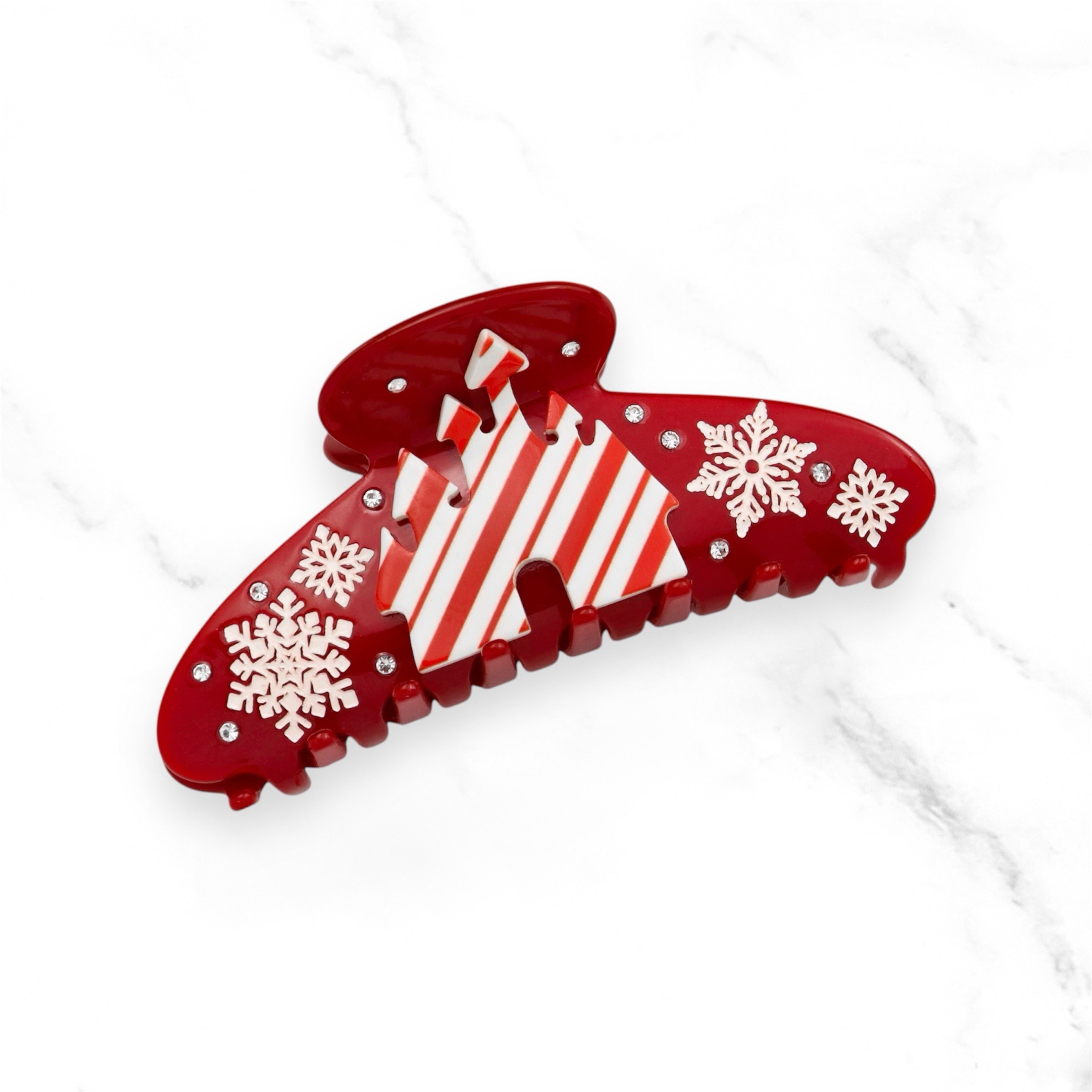 Claw Clip ~ Christmas ~ Holiday Castles