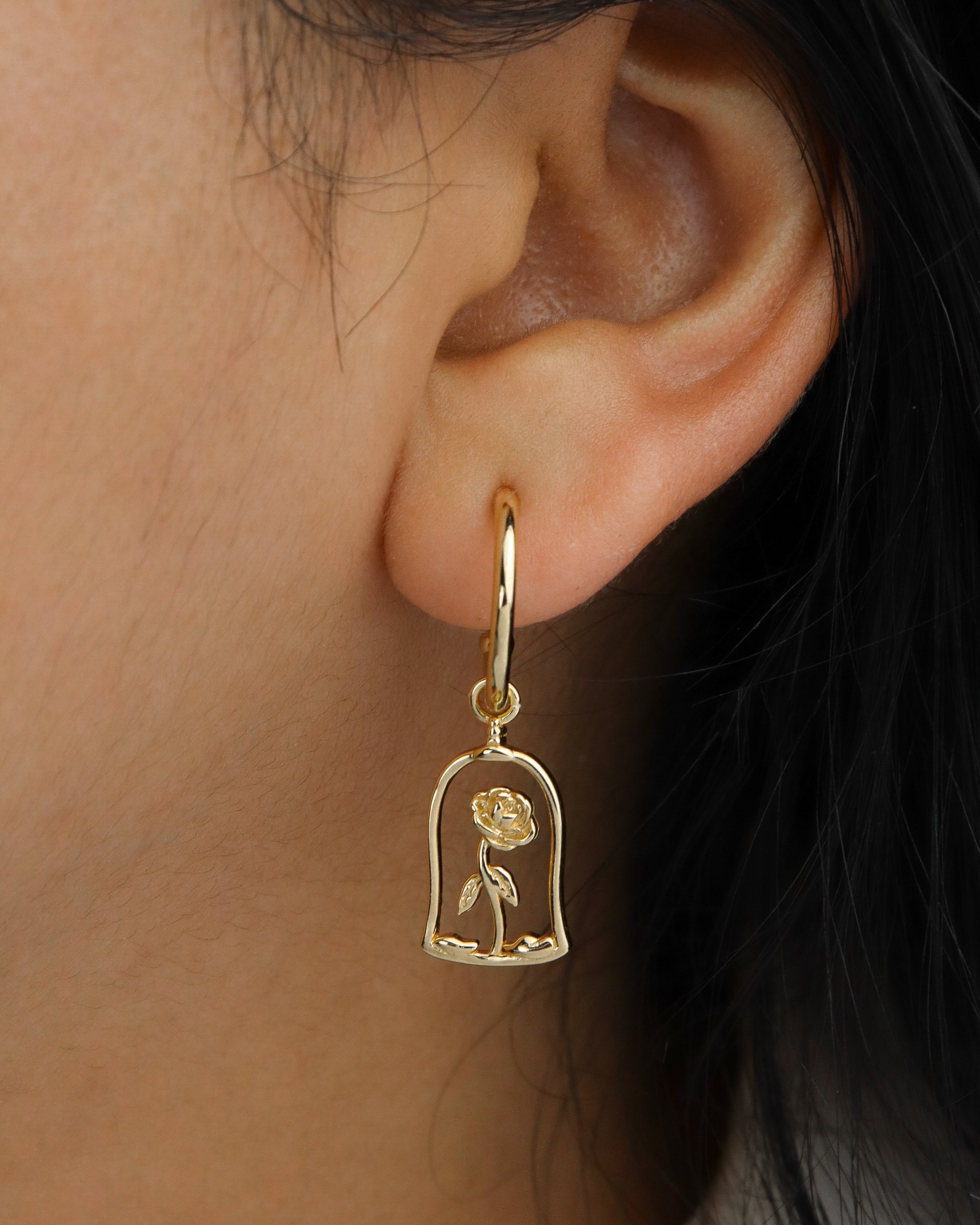 Earrings ~ Sterling Collection ~ Interchangeable Huggie Hoops ~ Princess Collection