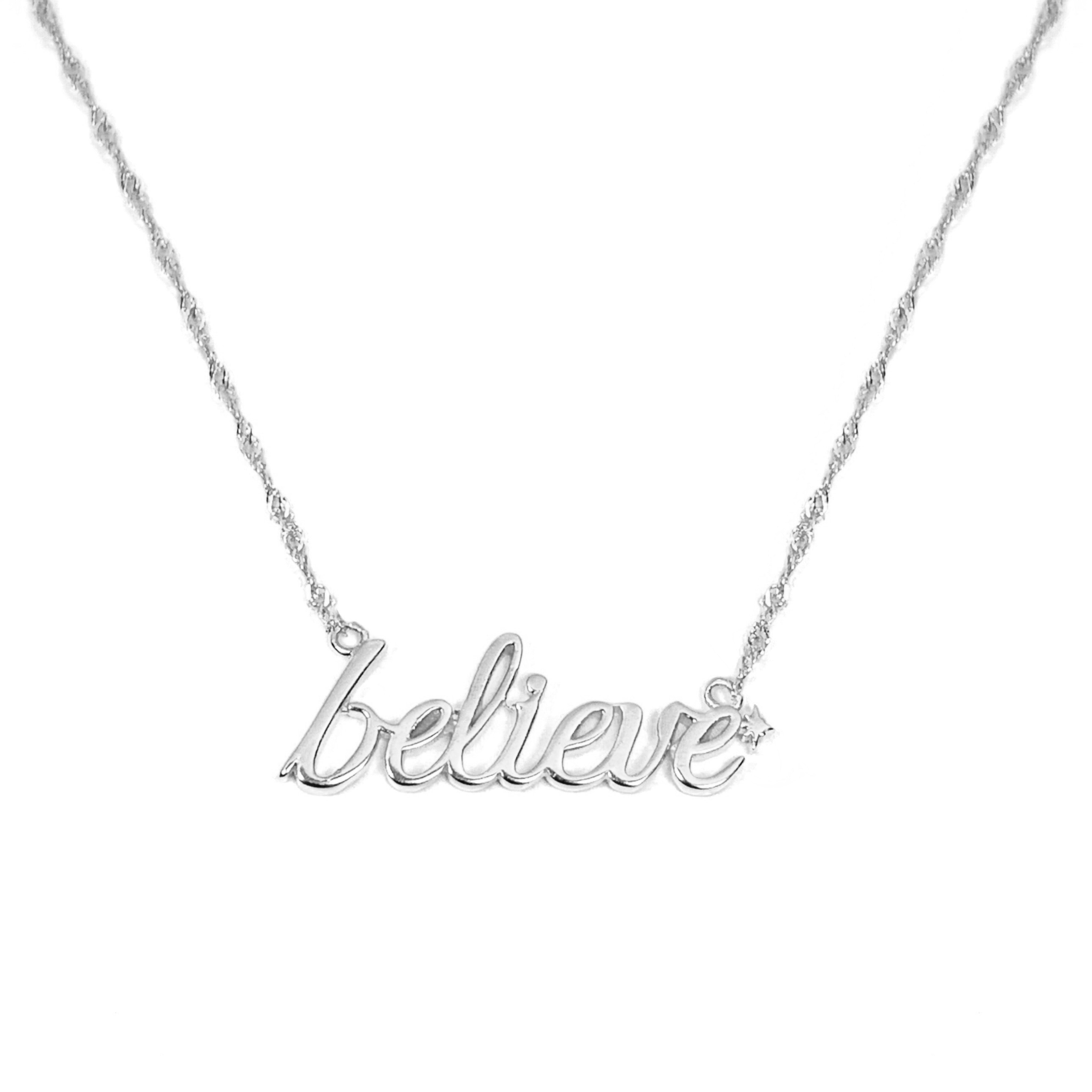 Necklace ~ Sterling Collection ~ Believe SHOPIVERSARY BLOWOUT