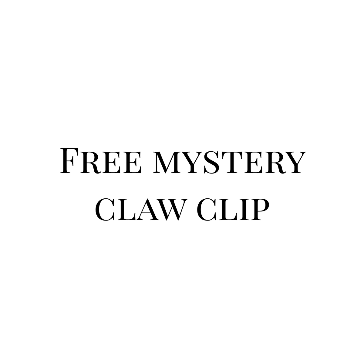 FREE MYSTERY LIFESTYLE CLIP