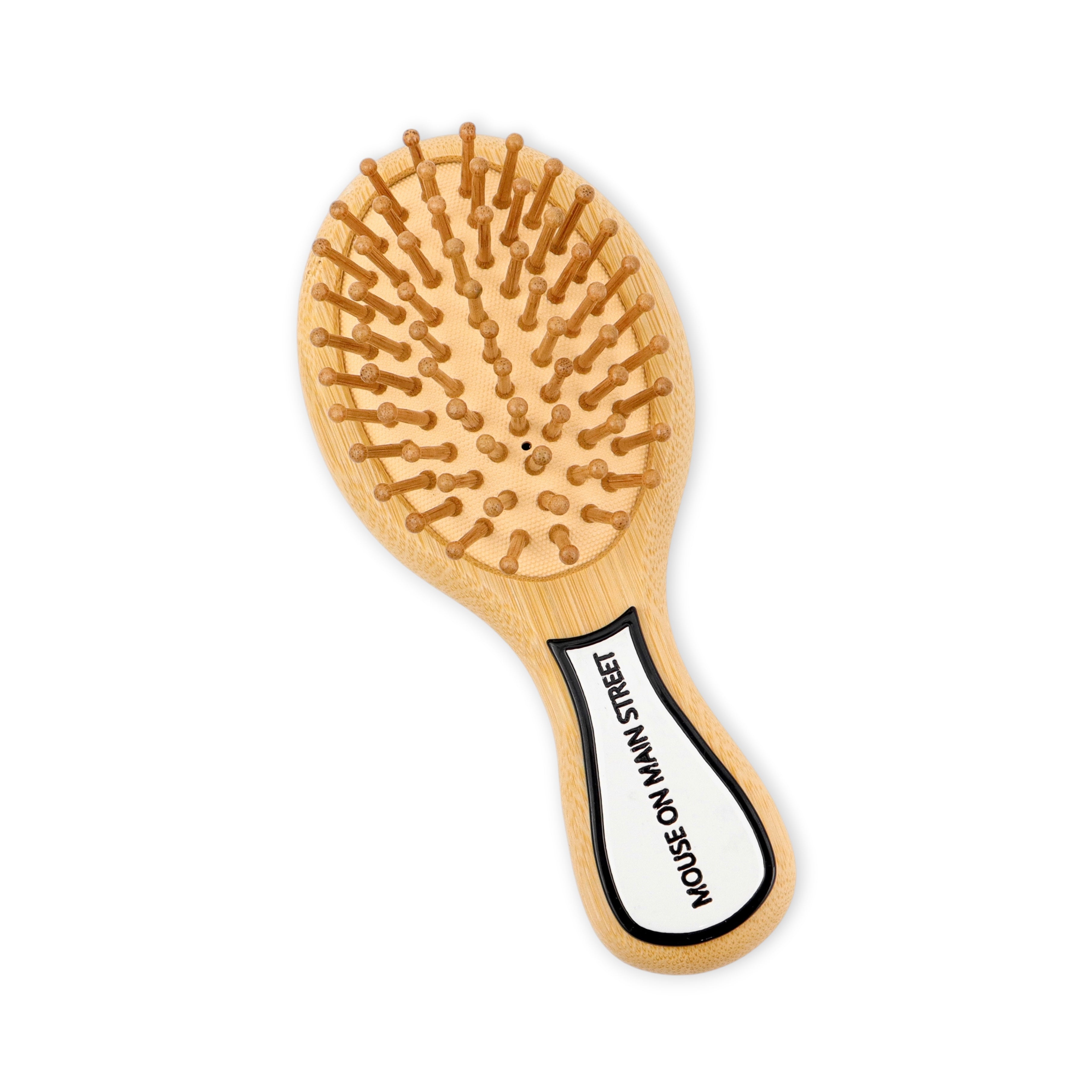 Brush ~ Classic Polka Dots Mini Bamboo Brush