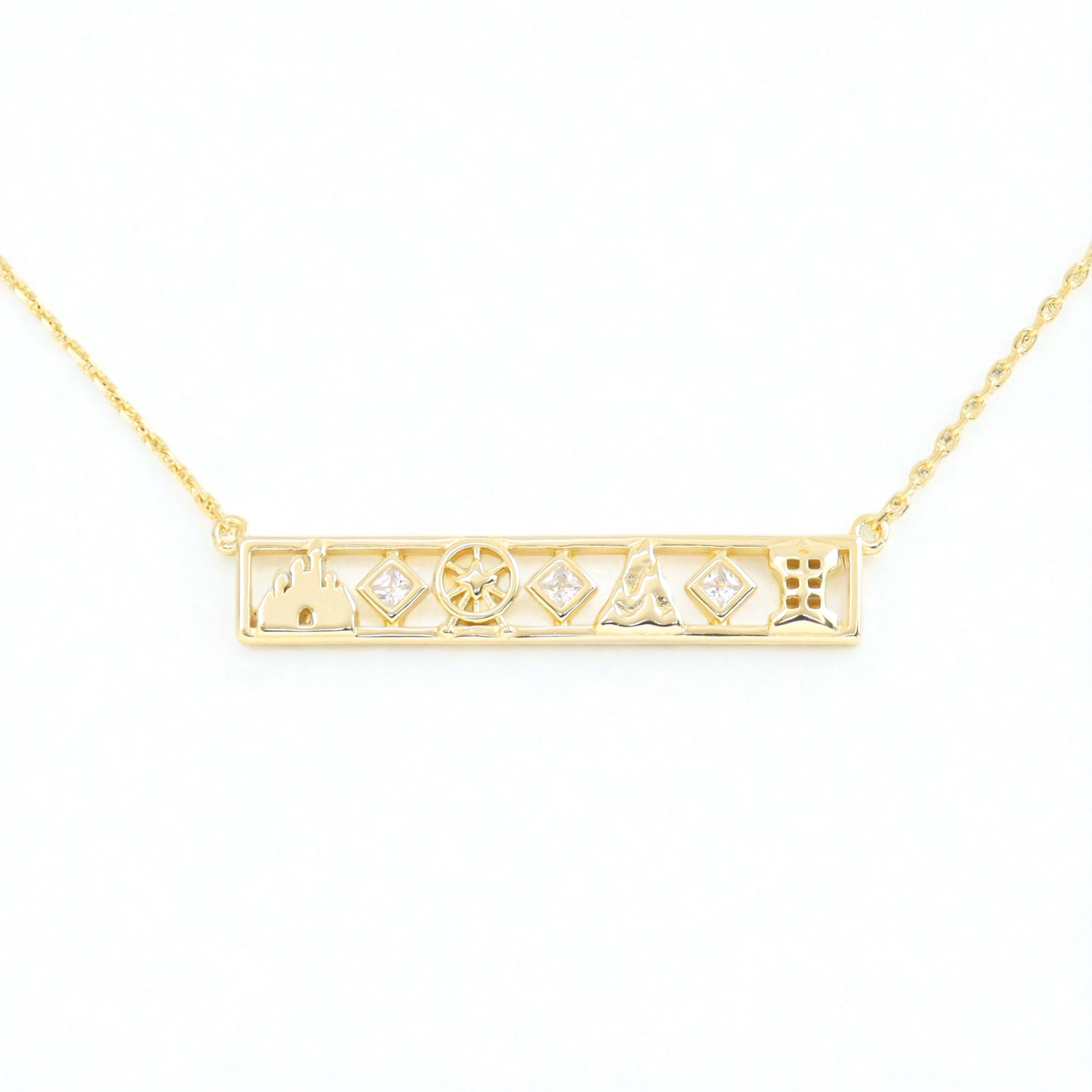 Necklace ~ Sterling Collection ~ Land and World