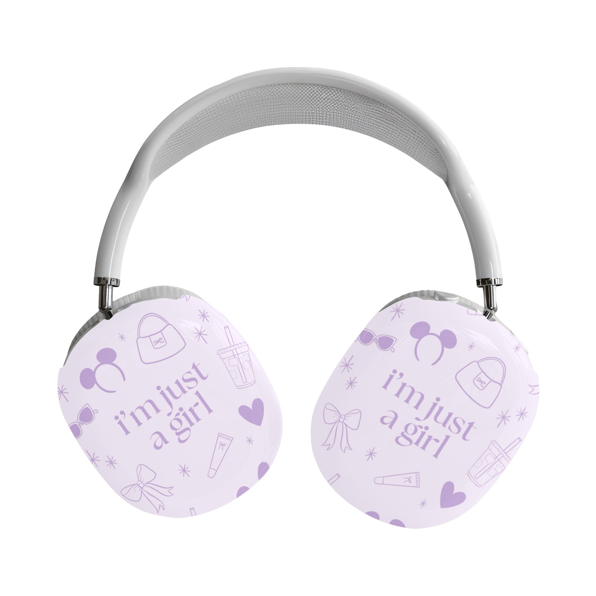 Air Pod Max Cases - I'm Just a Girl (purple)