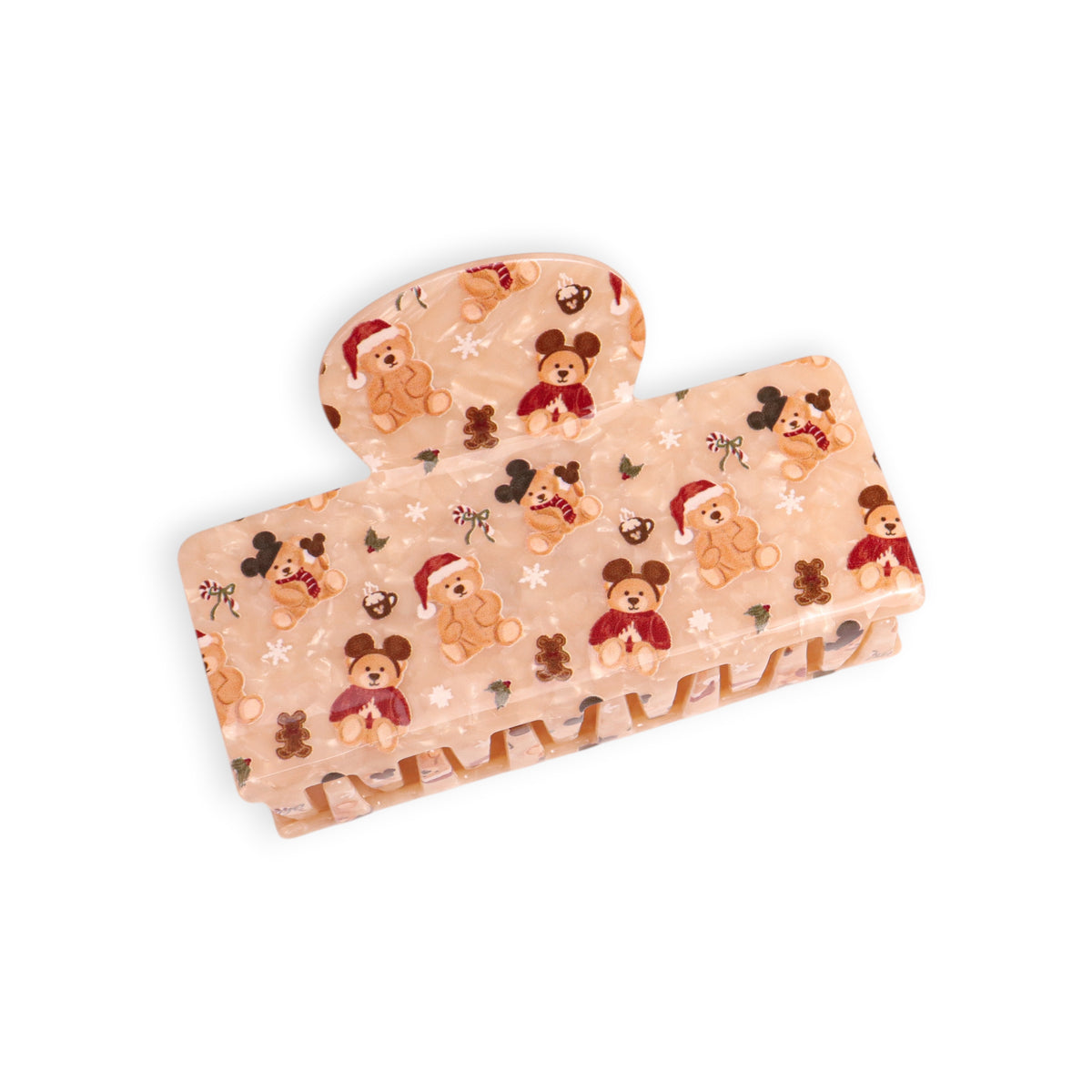 *Claw Clip ~ Christmas ~ Beary Merry