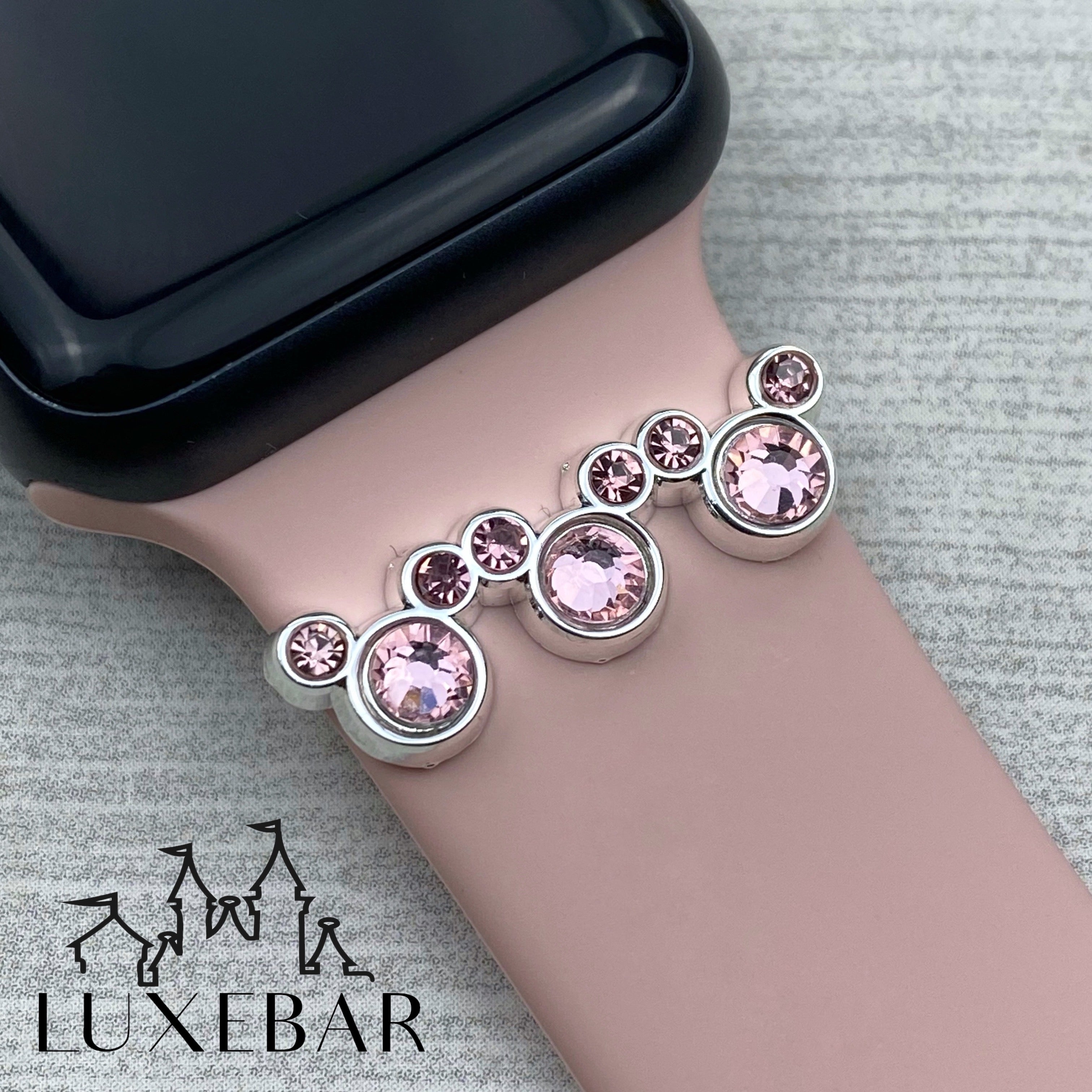 LuxeBar Sparkle ~ Mr. Mouse Triple Stacking Bar (Valentine Edition)