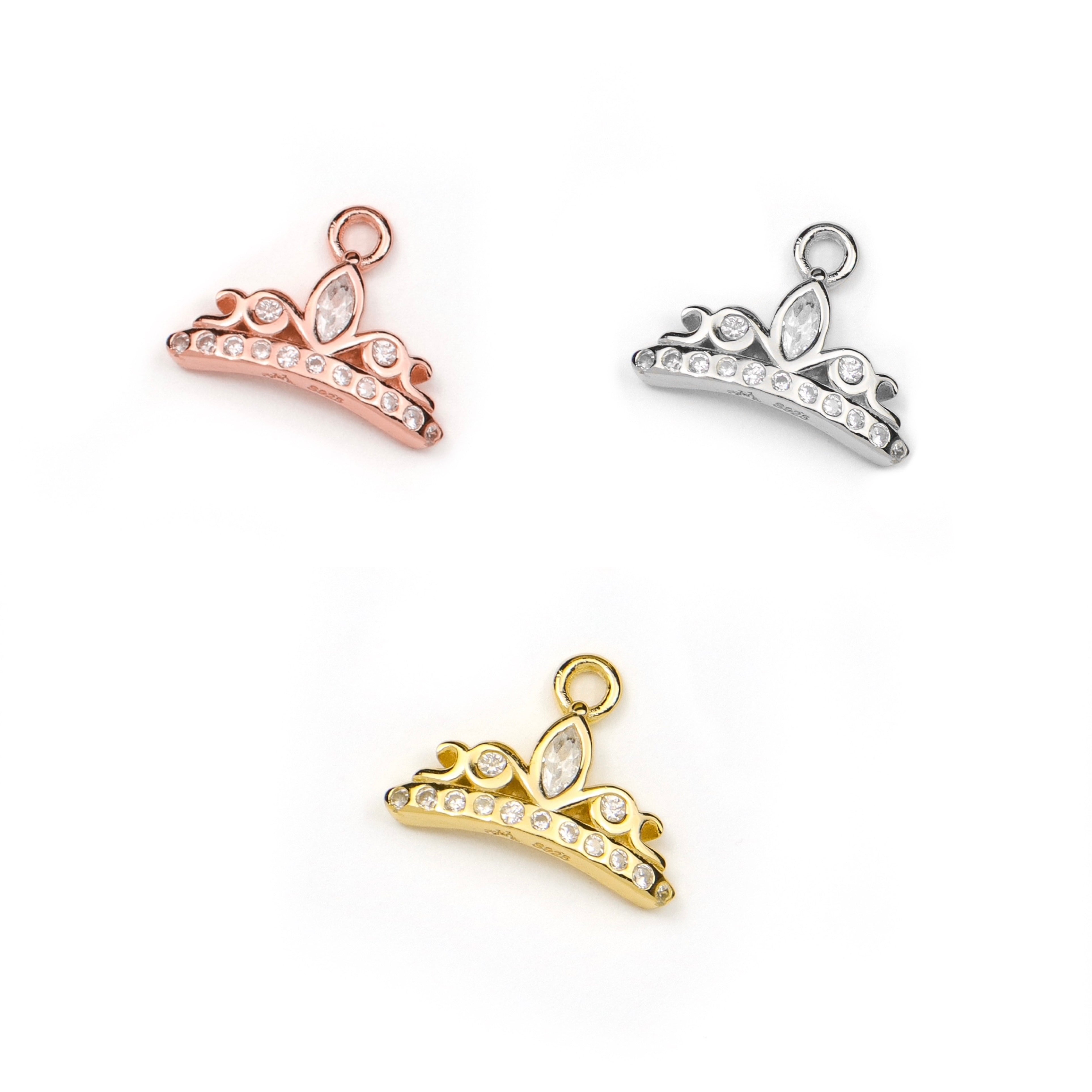 Earrings ~ Sterling Collection ~ Interchangeable Huggie Hoops ~ Princess Collection