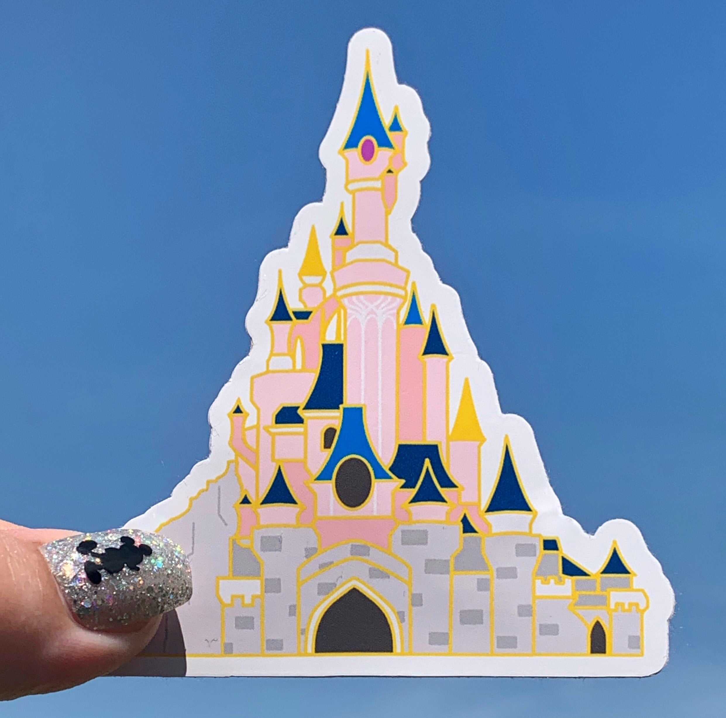 Stickers - Castle - Sleeping Beauty Castle / Le Château de la Belle au Bois Dormant MARKDOWN
