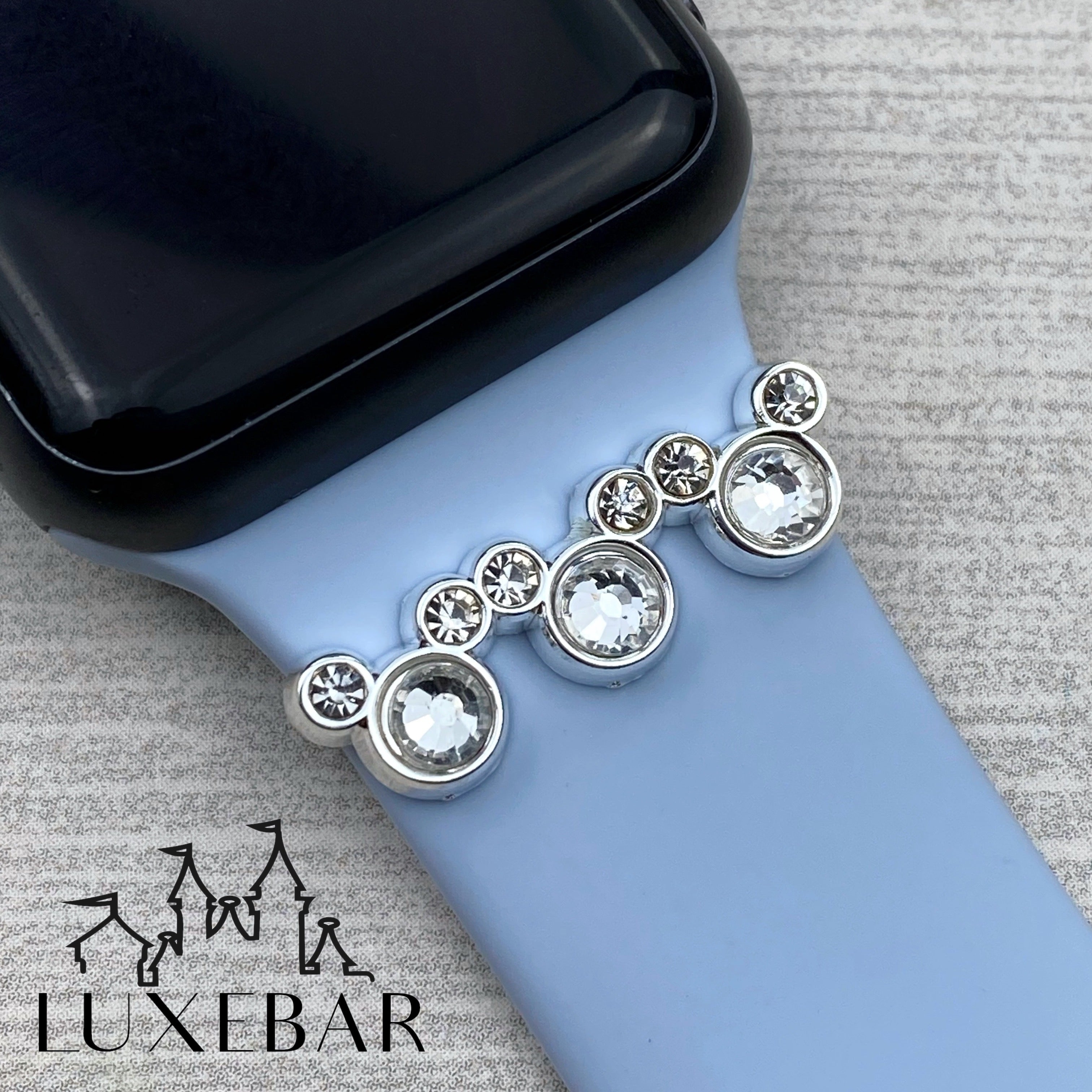 LuxeBar Sparkle ~ Mr. Mouse Triple Stacking Bar (more colors available)