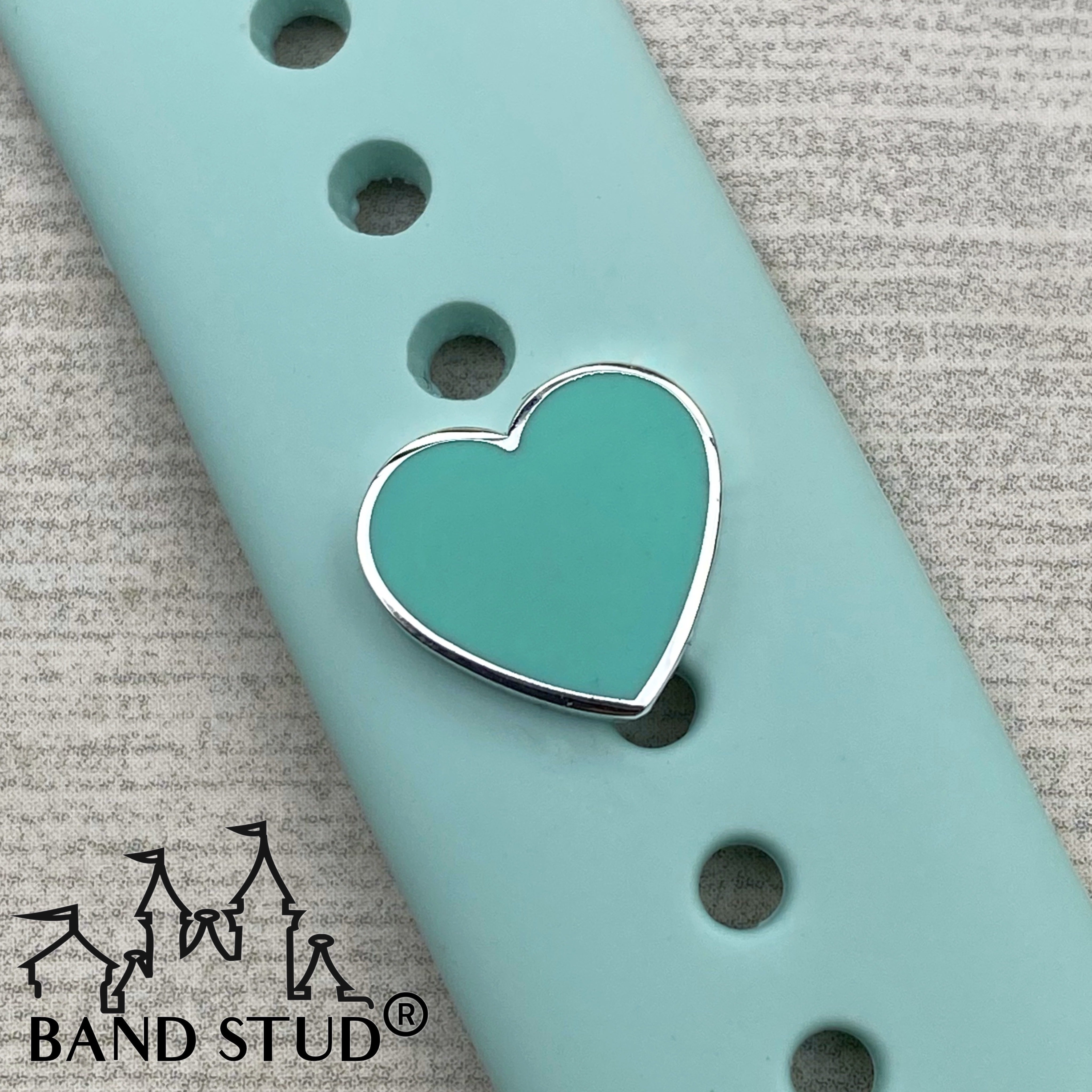 Band Stud® - Heart (more colors available)