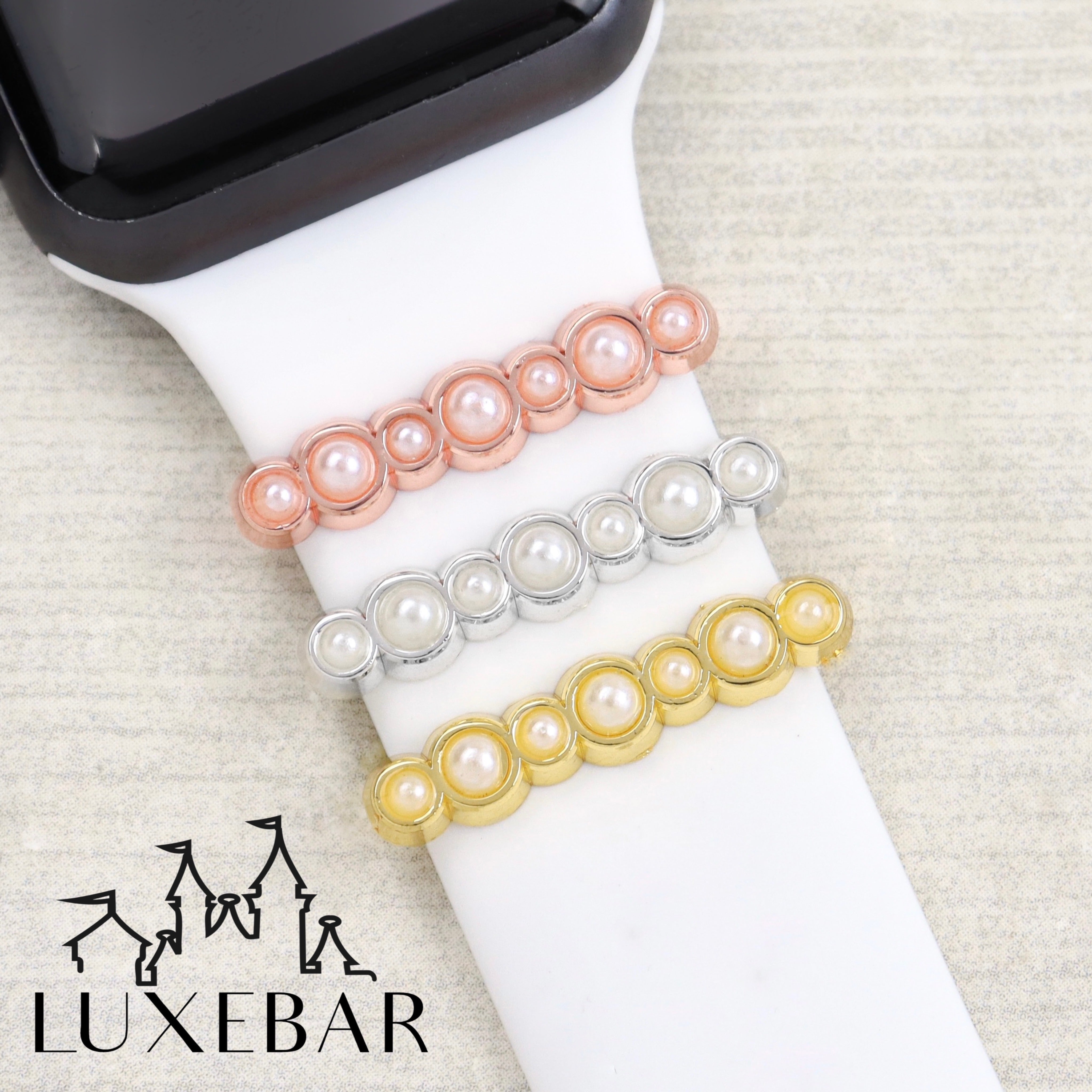 LuxeBar ~ Pearl Stacking Bar
