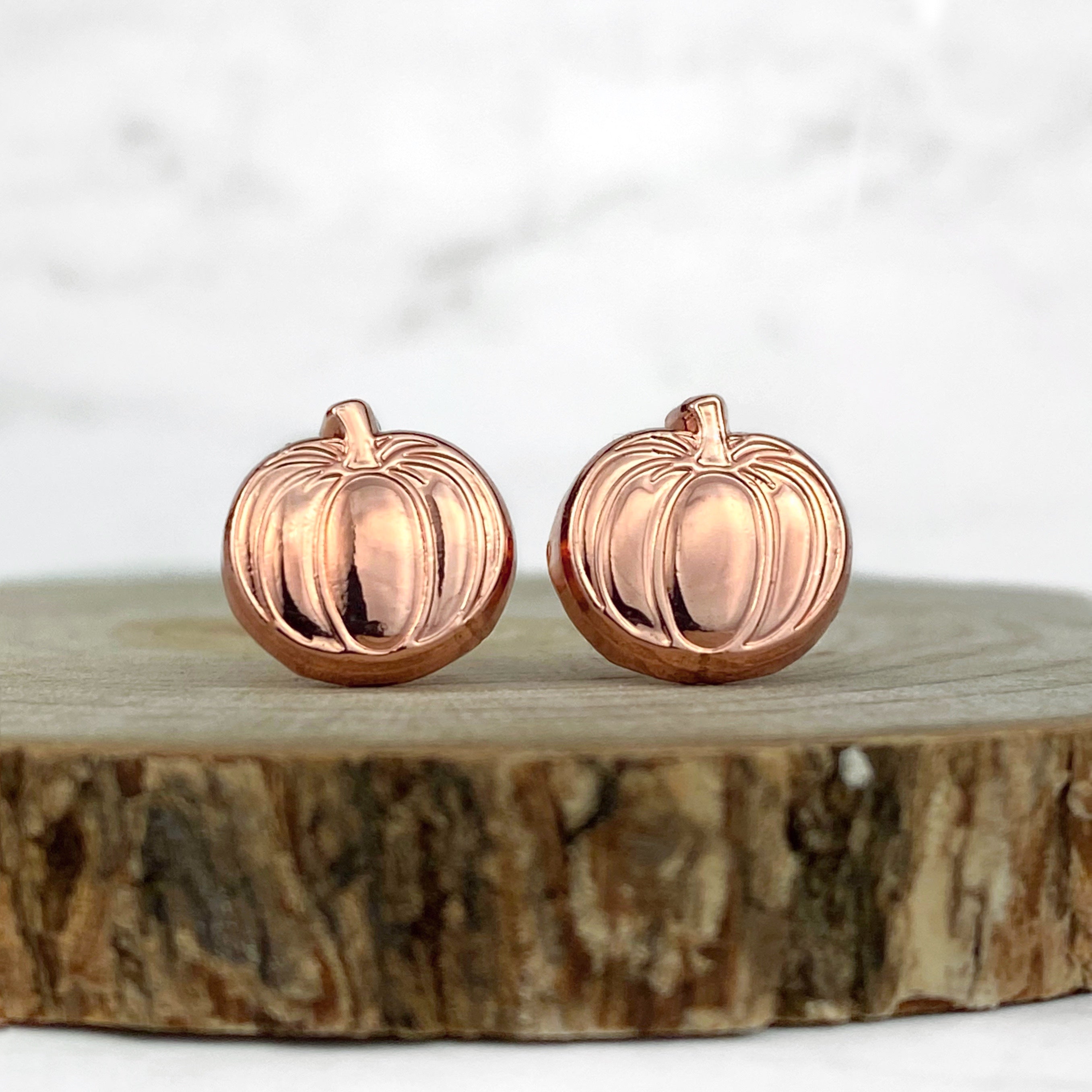 Earrings - Fall and Halloween Collection - Pumpkins