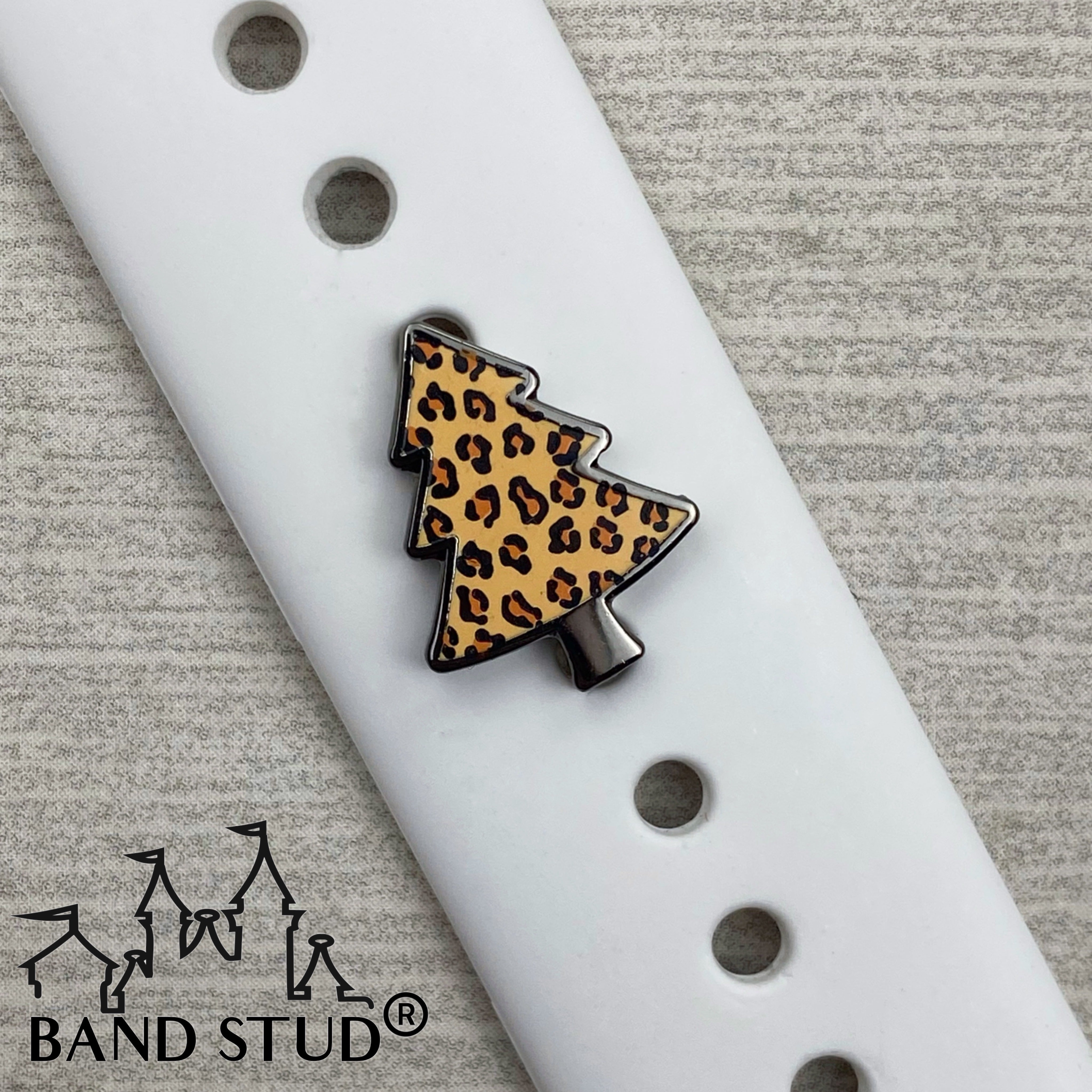 Band Stud® - Christmas Collection - Buffalo Plaids and Cheetah Trees CHRISTMAS MARKDOWN