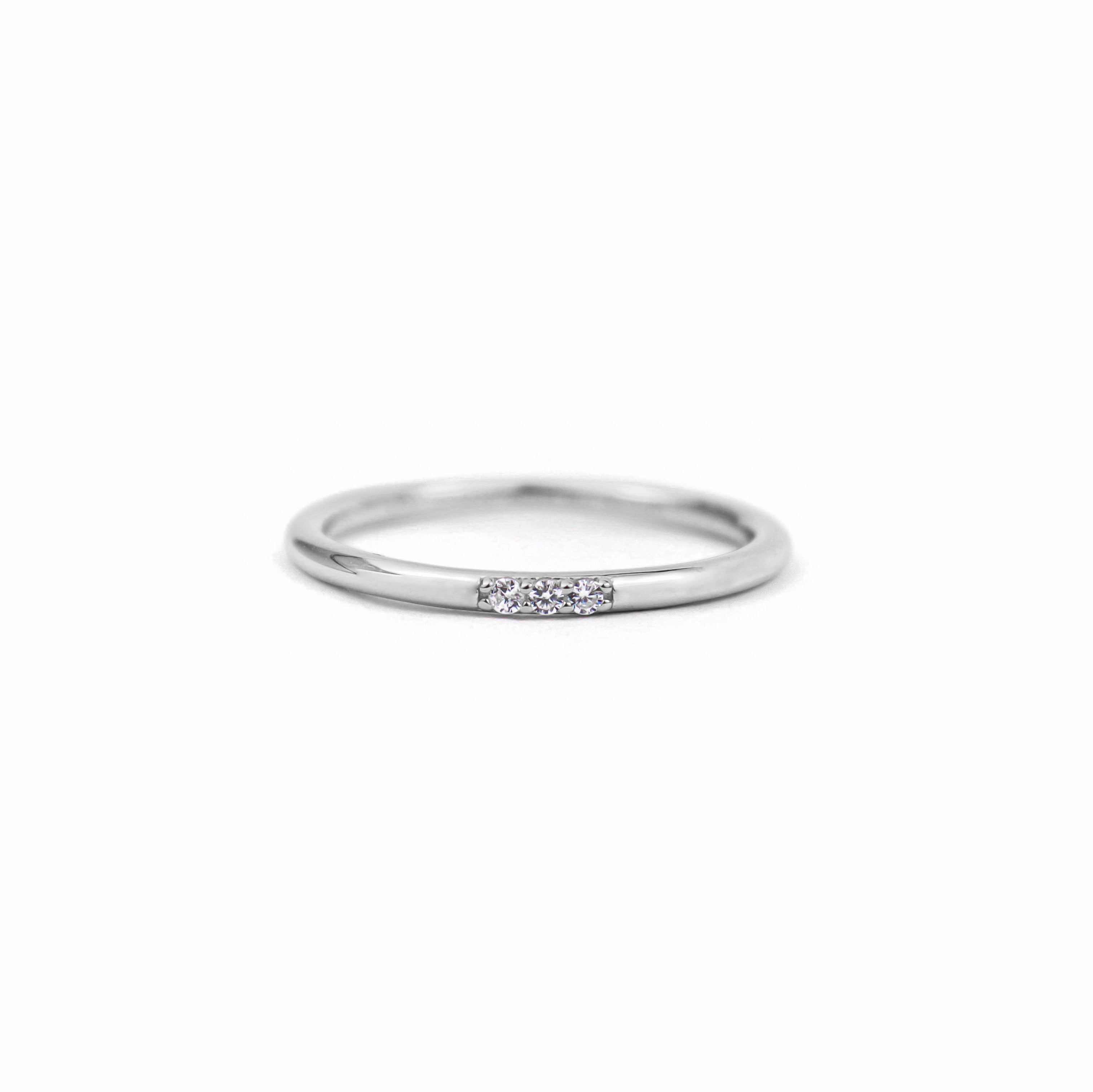 Ring ~ Sterling Collection ~ Triple Glam Stacker SHOPIVERSARY BLOWOUT