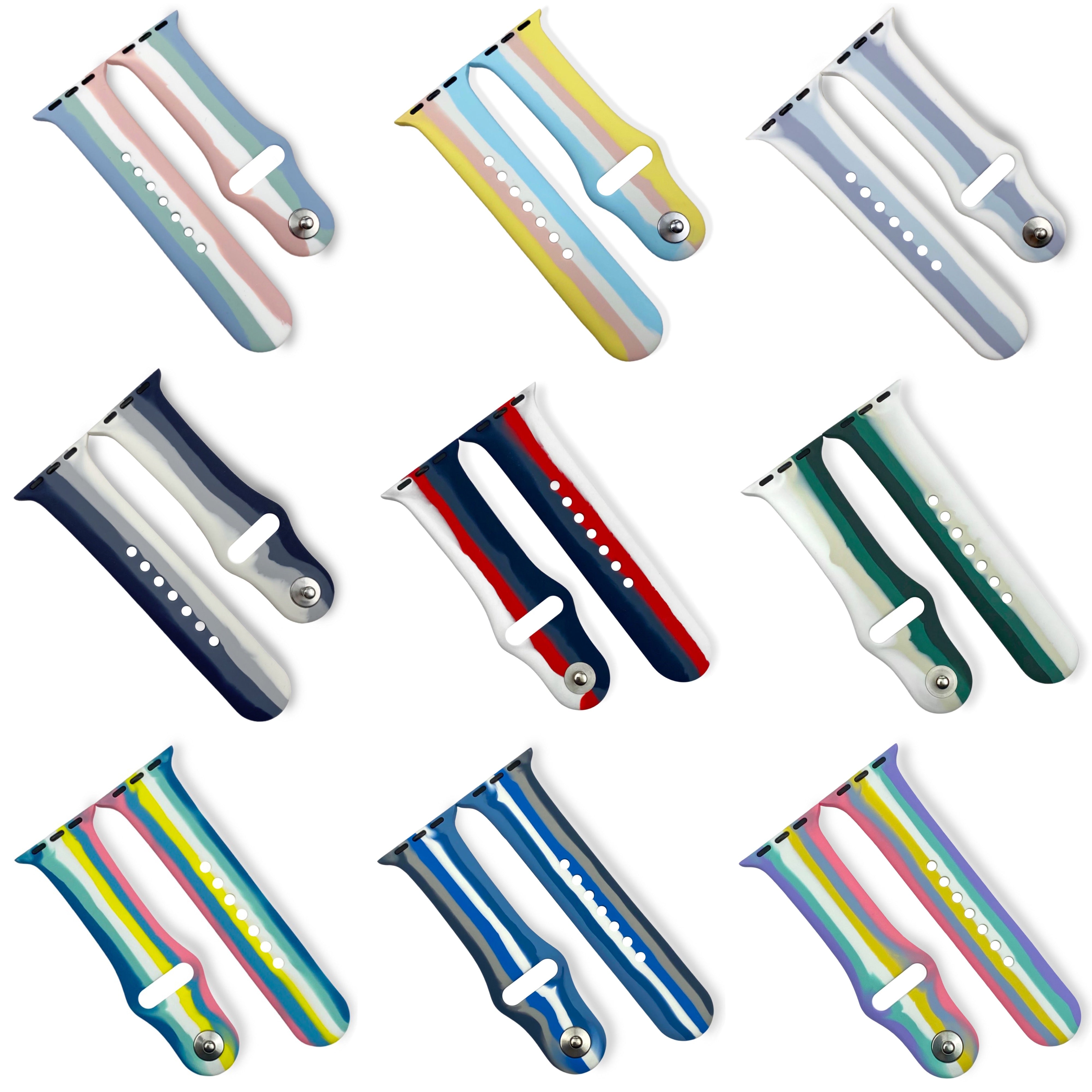Watch Band ~ Color Stripes MARKDOWN SHOPIVERSARY BLOWOUT