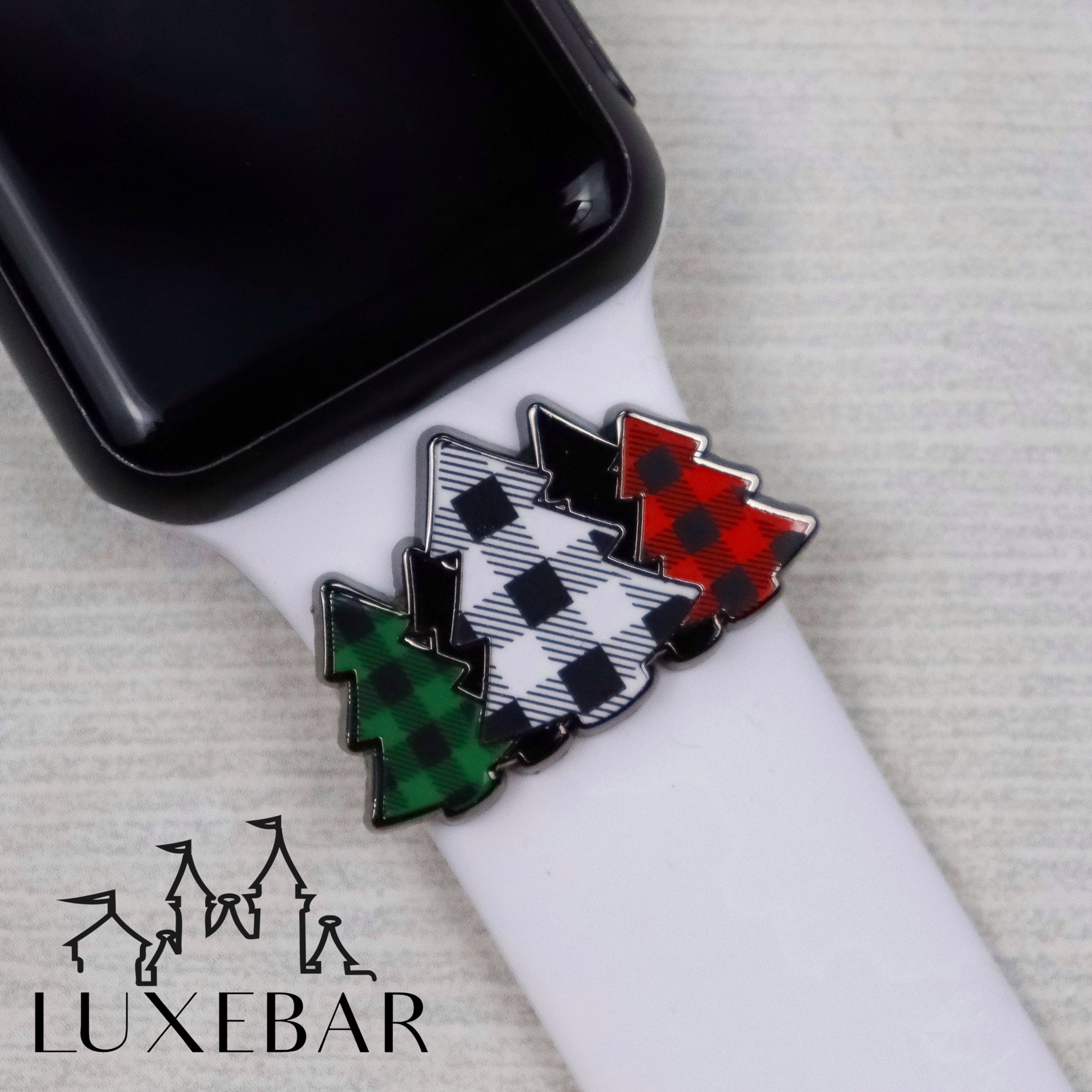 LuxeBar ~ Christmas Collection ~ Buffalo Plaid Tree Fram CHRISTMAS MARKDOWN