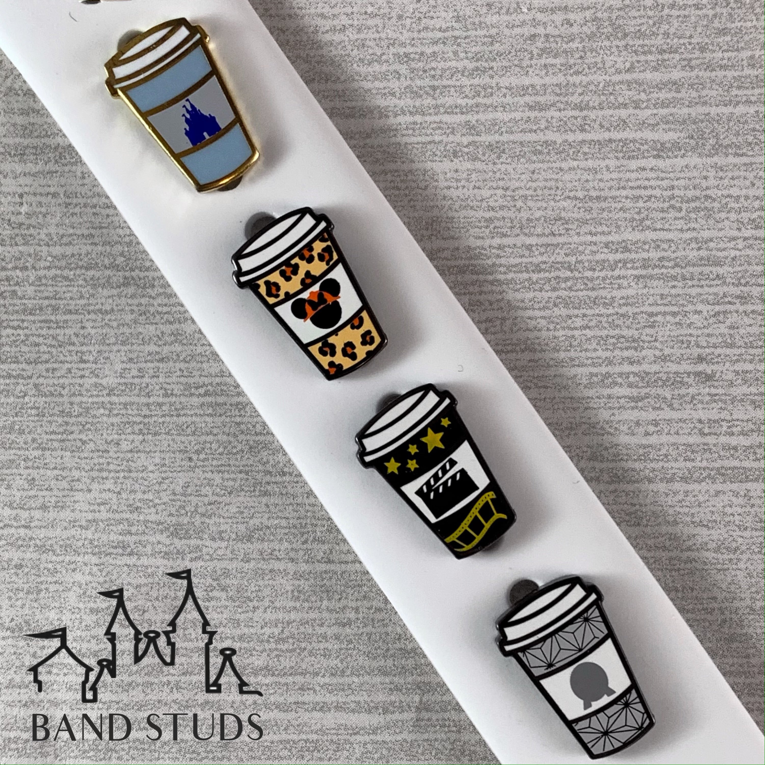 Band Stud® - Coffee Cup Collection - 4 Parks 1 World SHOPIVERSARY BLOWOUT