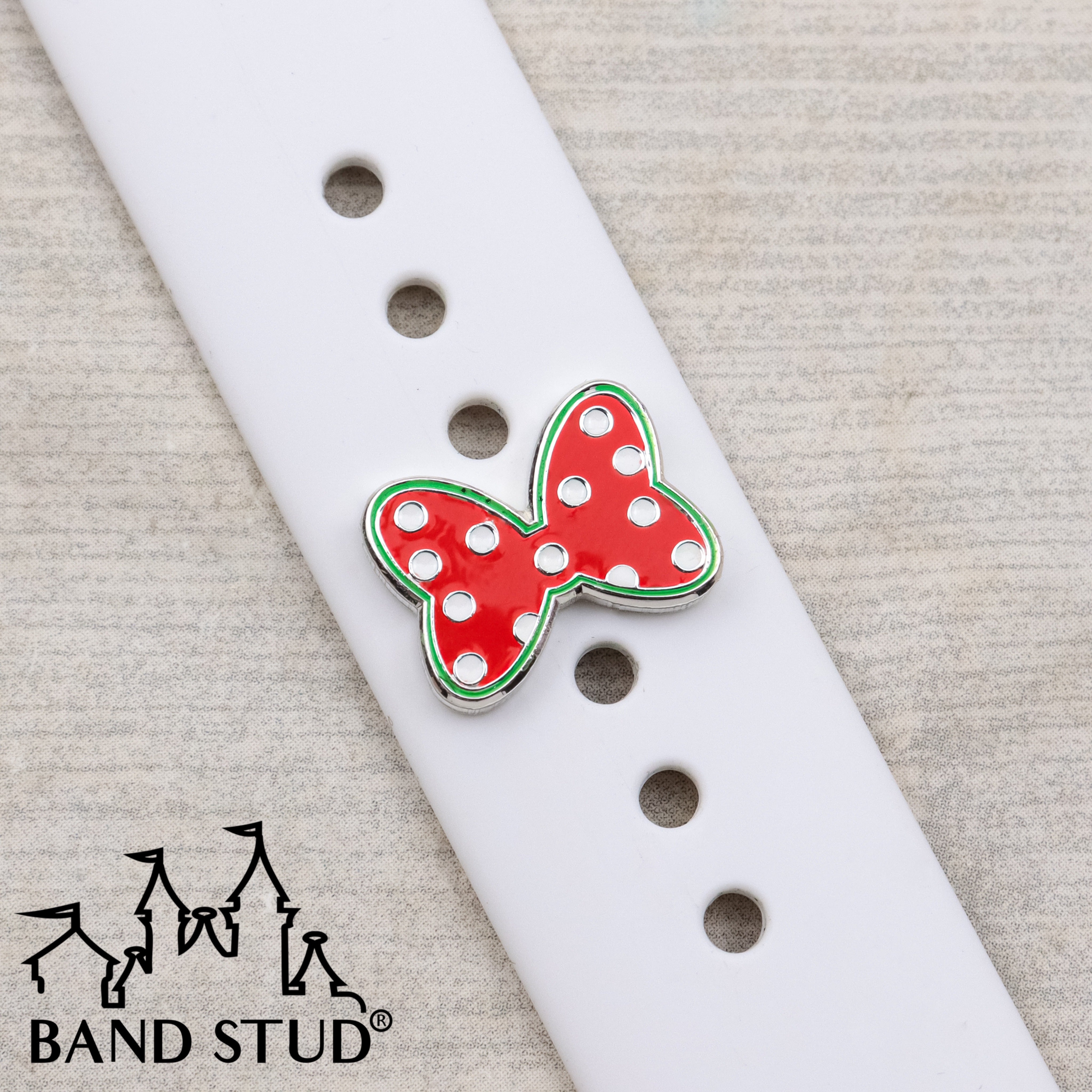 Band Stud® - Christmas Collection - Holiday Bow CHRISTMAS MARKDOWN