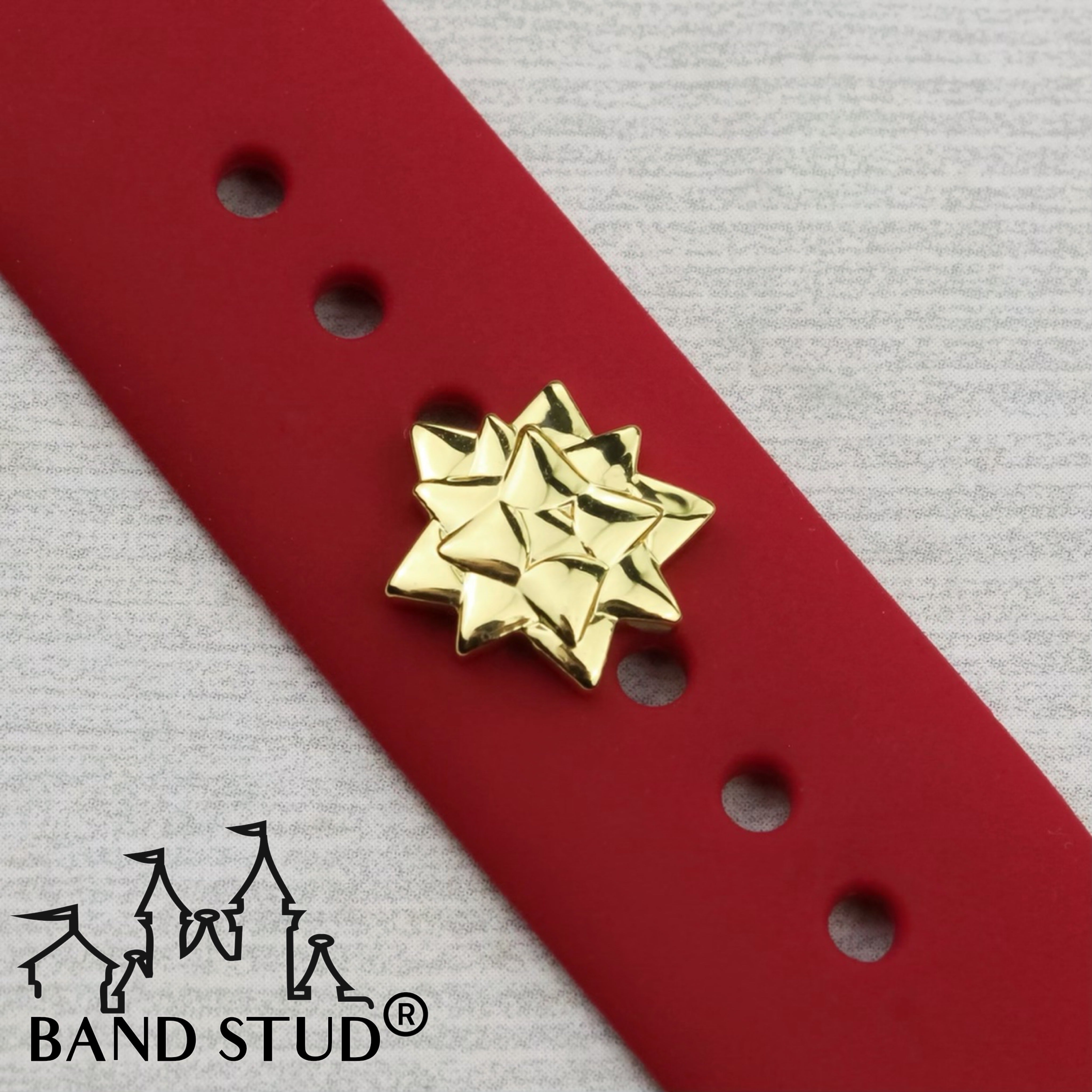 Band Stud® - Christmas Collection - Gift Bow CHRISTMAS MARKDOWN